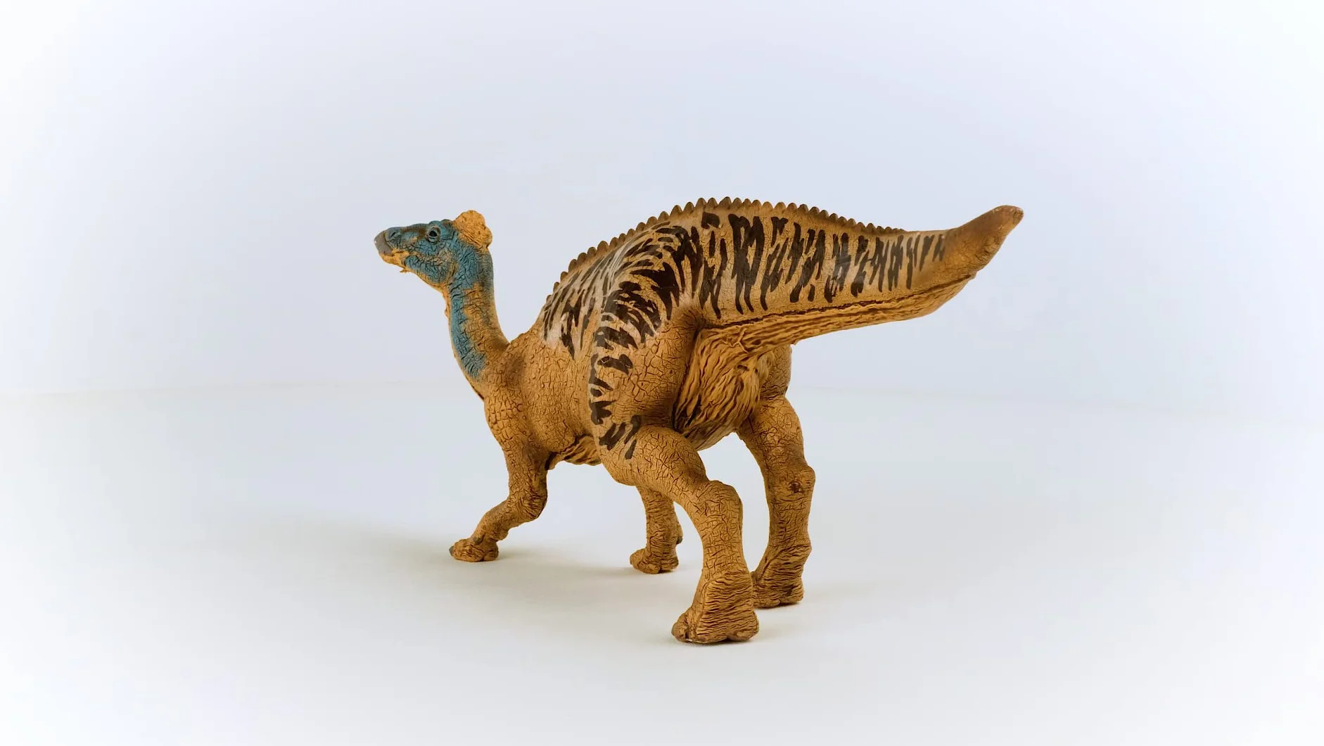 schleich DINOSAURS | Edmontozaur 15037 | Szczegółowa figurka dinozaura | Dinozaur do kolekcjonowania | Prezent dla dzieci | Od 3 lat | 30 × 7 × 12 cm