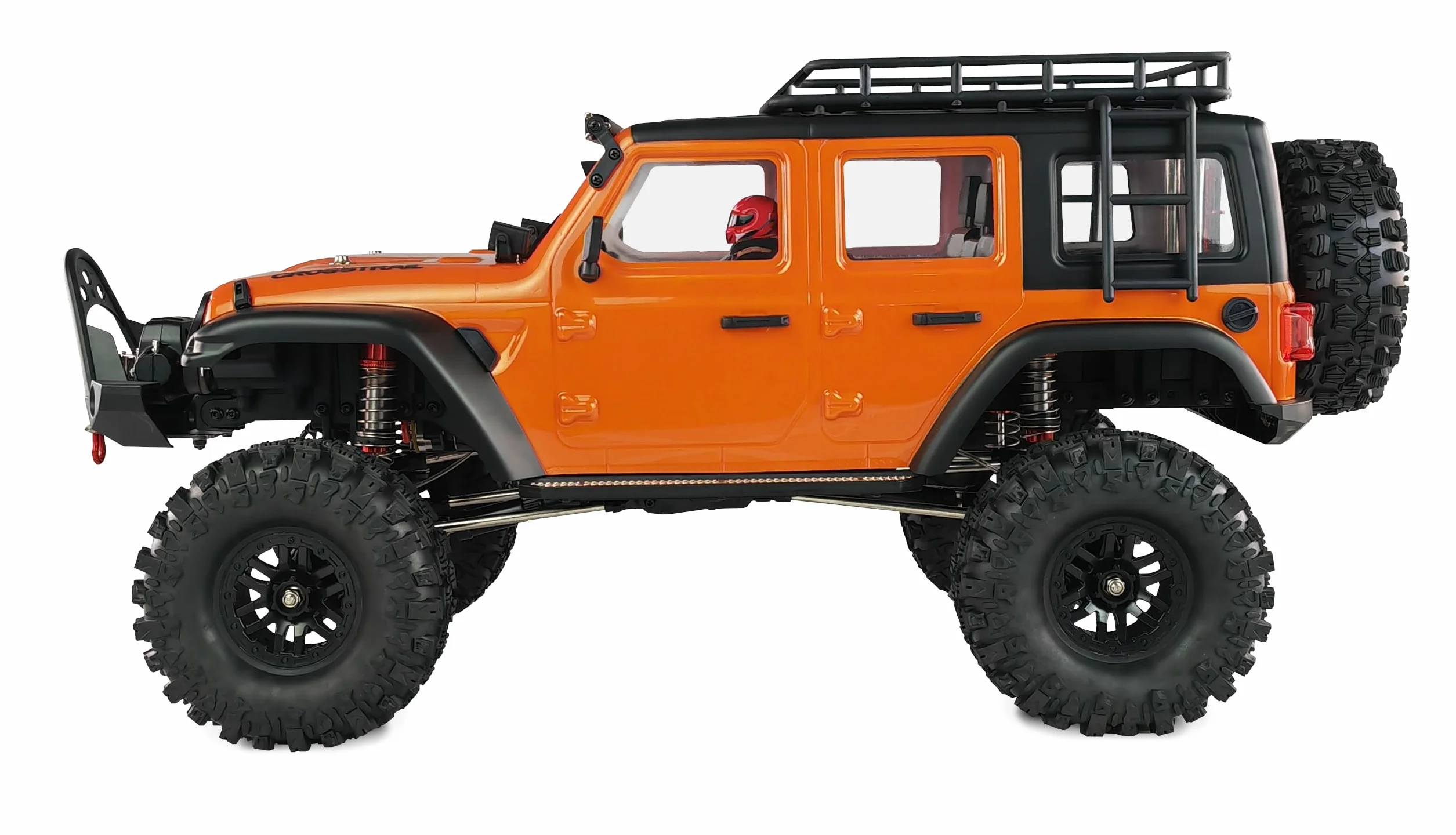 Amewi AMXRock Crosstrail Crawler 4WD 1:10 ARTR pomarańczowo-metaliczny