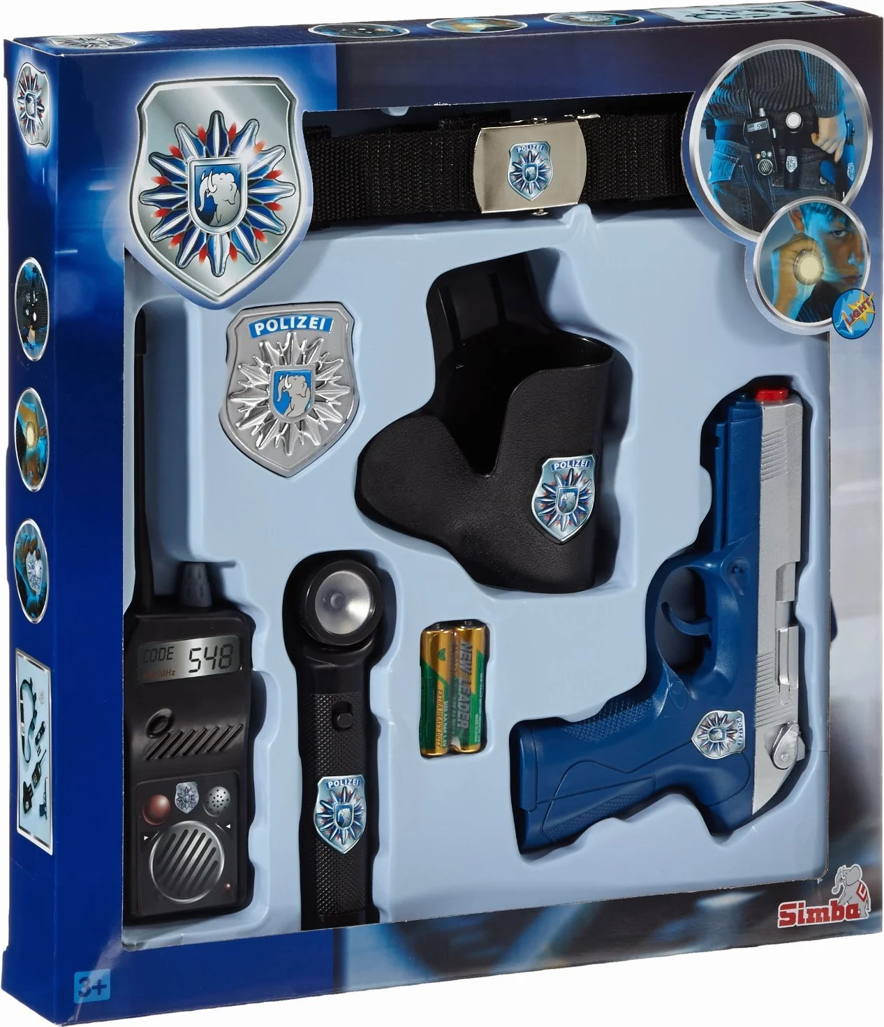 Polizei Streife/Gürtel Set