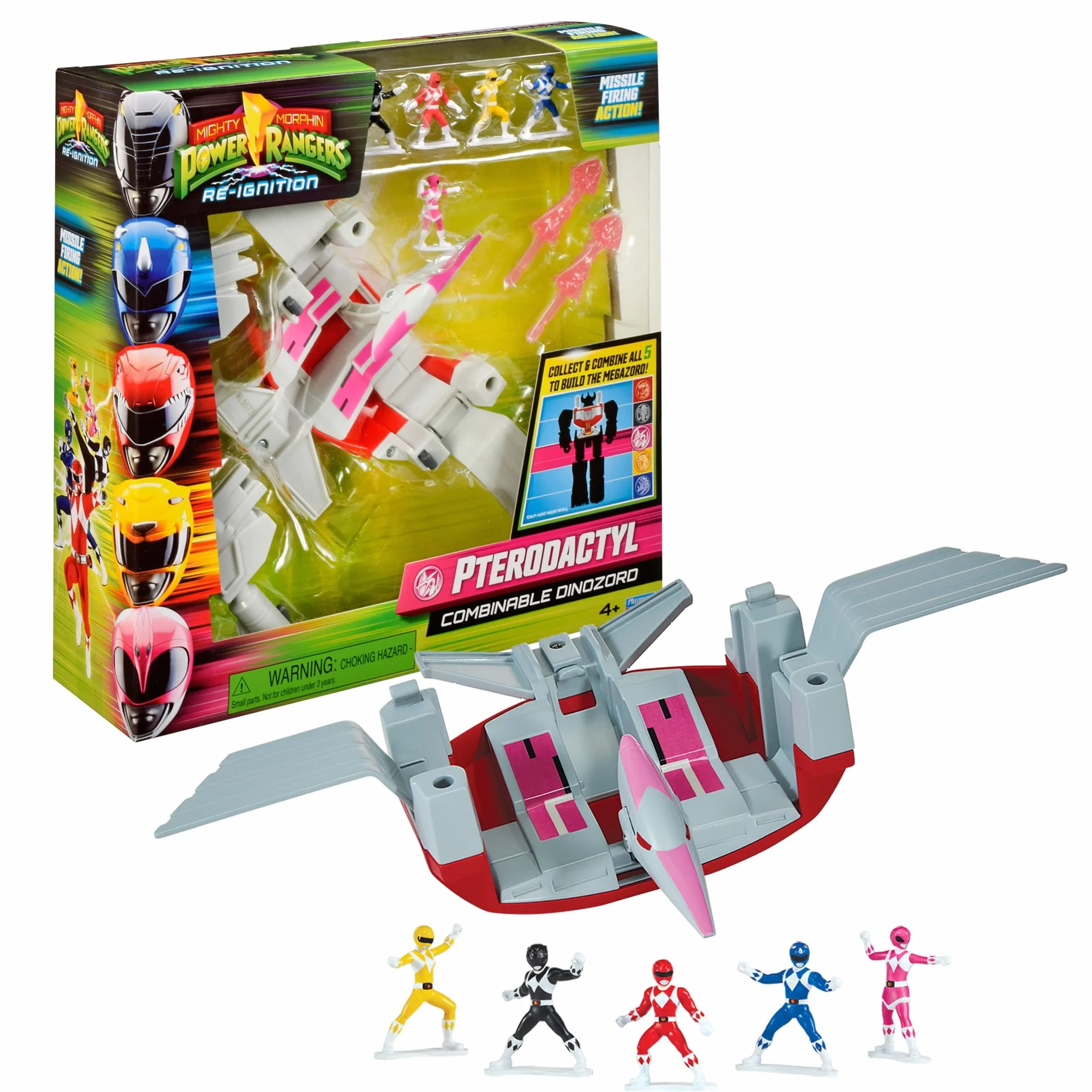 Power Rangers Kolekcja Megazord Figurka Pterodactyl Dinozord 20 cm