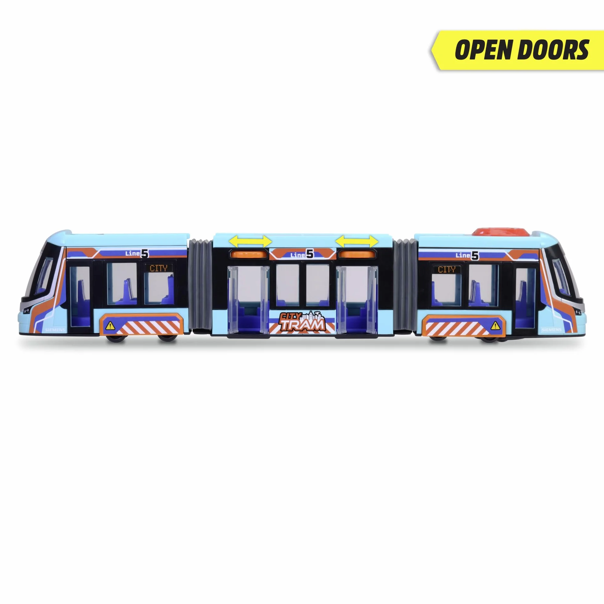 Dickie Toys 203747016 CITY Siemens tramwaj 40 cm