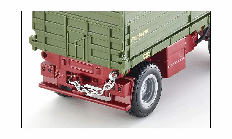 Siku 6781, Model wywrotki obustronnej, 1:32, Zdalnie sterowana, Do łączenia SIKU CONTROL z zaczepem przyczepy, Metal,Tworzywo sztuczne, Zielony