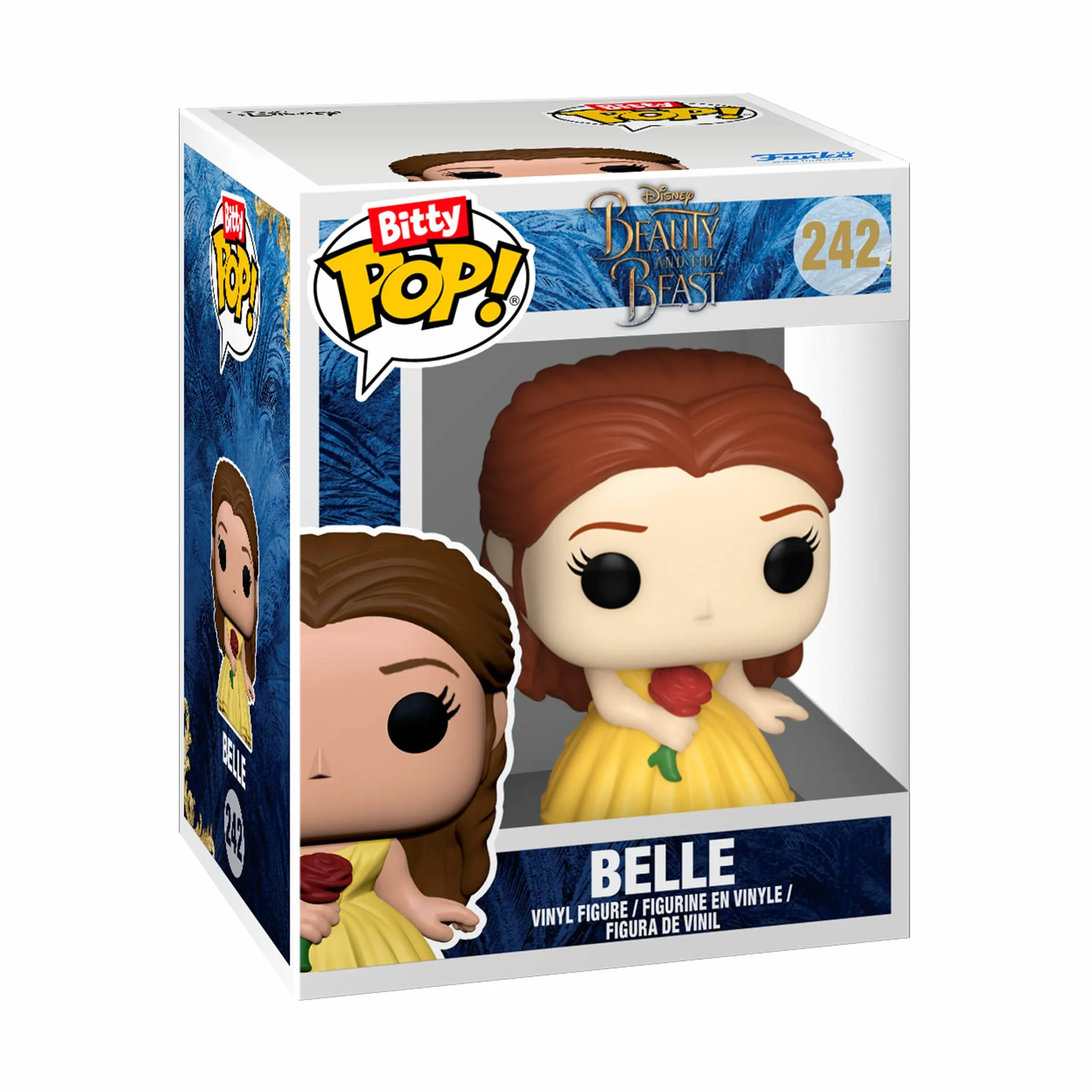 Funko Bitty Pop! Disney Princess - Roszpunka, Merida, Moana i tajemnicza mini-Figurynka z niespodzianką - 2,2 cm do kolekcjonowania - półka do układania w stos w zestawie - pomysł na prezent,