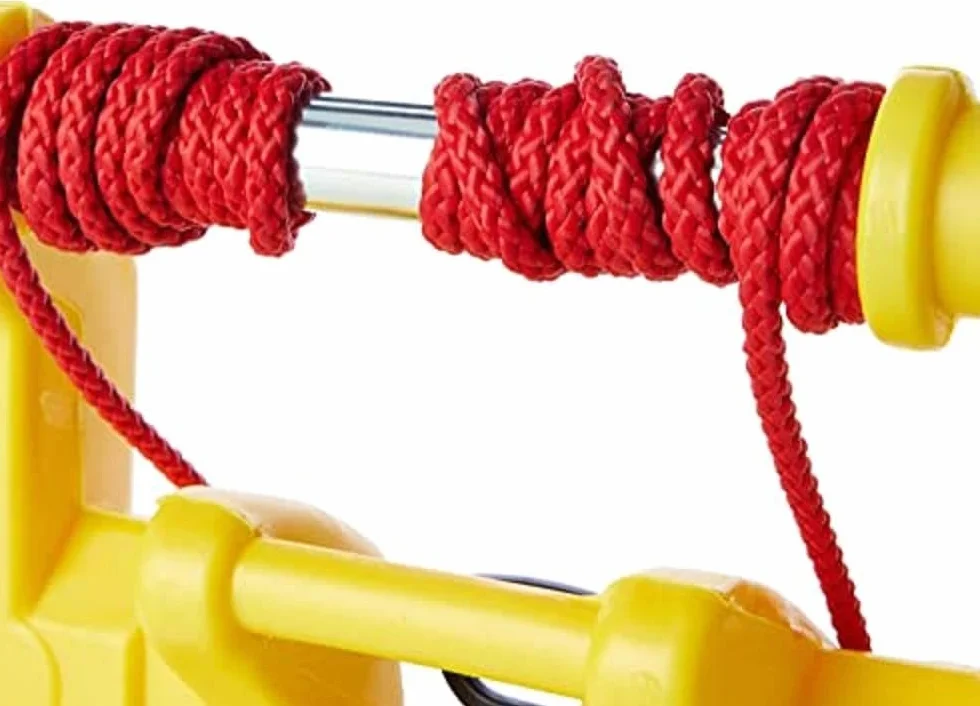 Rolly Toys S2640900 Power Winch wciągarka linowa (do traktorów na pedałów, dla dzieci od 3 lat, do sprzęgła przedniego i tylnego) 409006