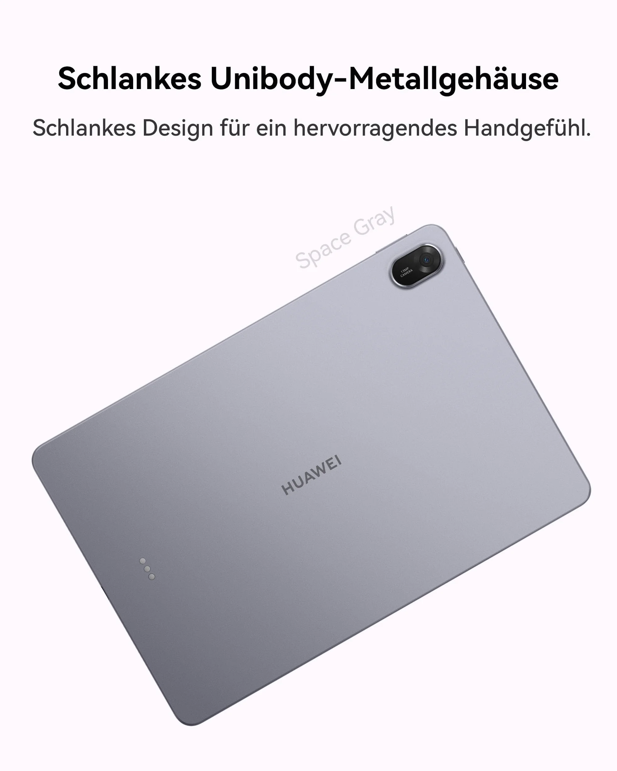 HUAWEI MatePad tablet 11,5" 2025, 2,5 K 120 Hz, 8 + 128 GB, akumulator 10,100 mAh, do 14 godzin odtwarzania wideo, 40 W Supercharge, Wi-Fi 6, cztery głośniki, gry, szary
