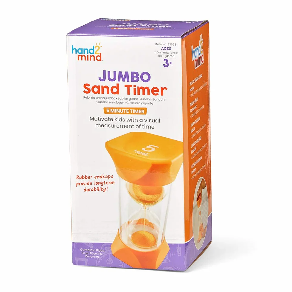 Learning Resources 5 Minuta Jumbo Piasek Regulator Czasowy
