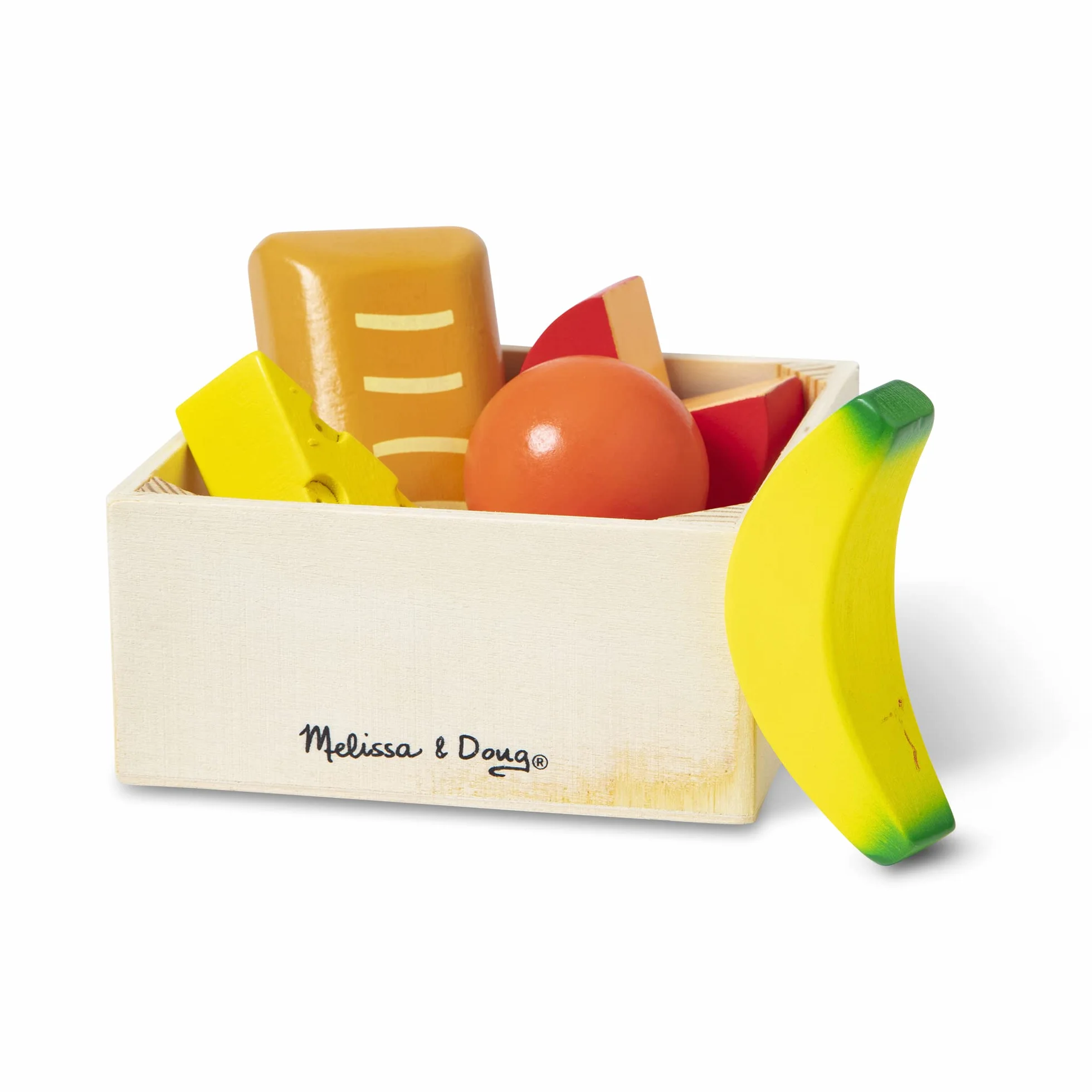 Melissa & Doug Żywność do Zabawy, Wielokolorowy, 16.13 x 53.24 x 79.04 cm; 1 kg
