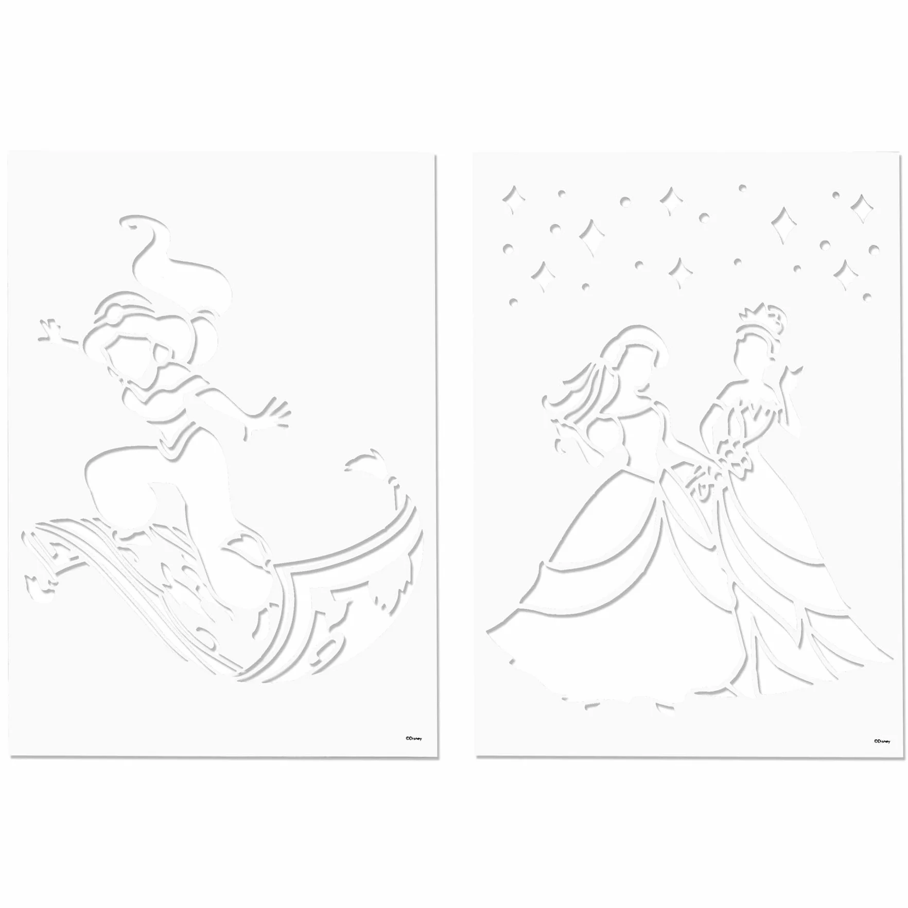 Disney Princess Juego de lápices de colores para niños con páginas para colorear