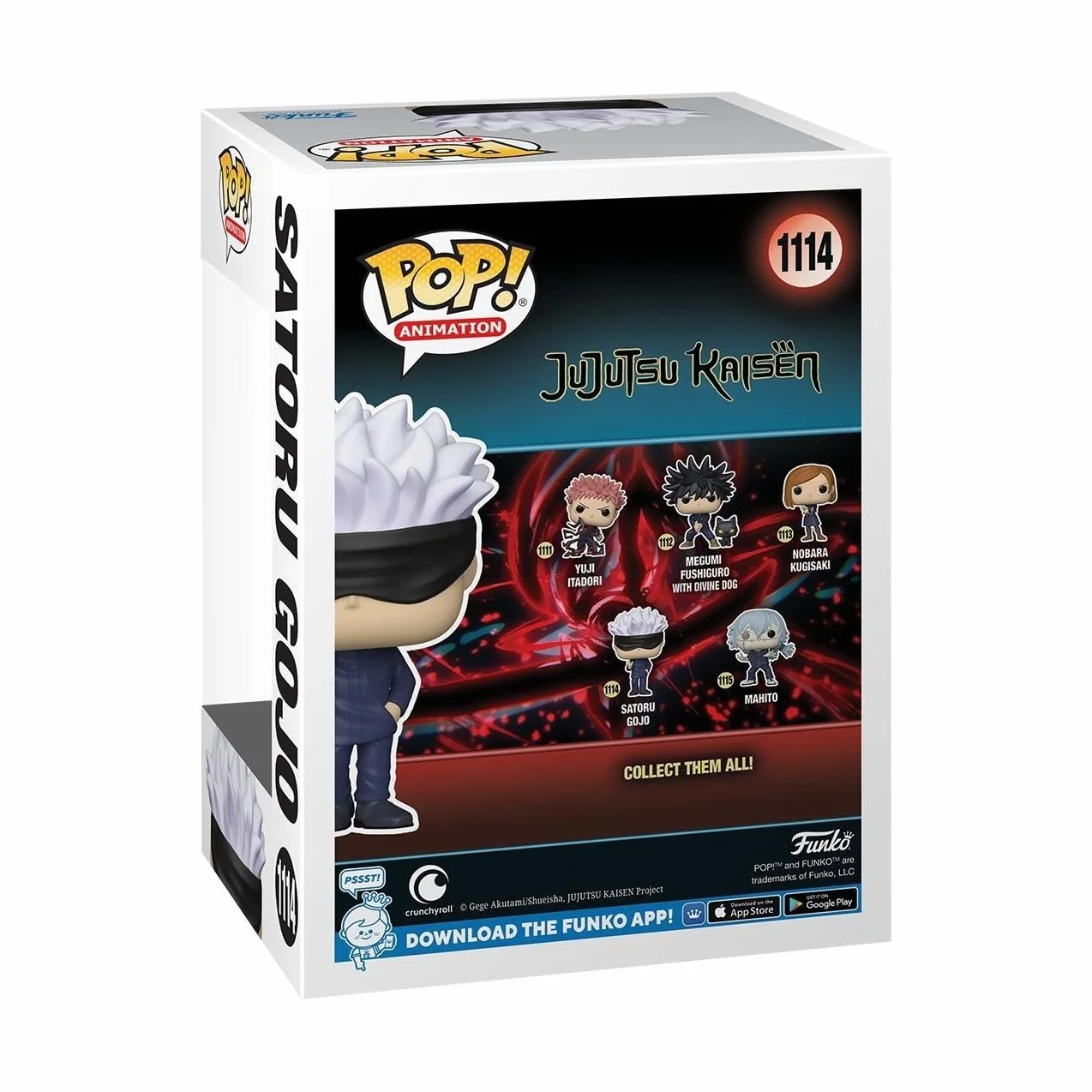Funko POP! Animation: Jujutsu Kaisen - Satoru Gojo - Kolekcjonerska figurka winylowa - Pomysł na prezent - Oficjalny towar - Zabawki dla dzieci i dorosłych - Fani anime