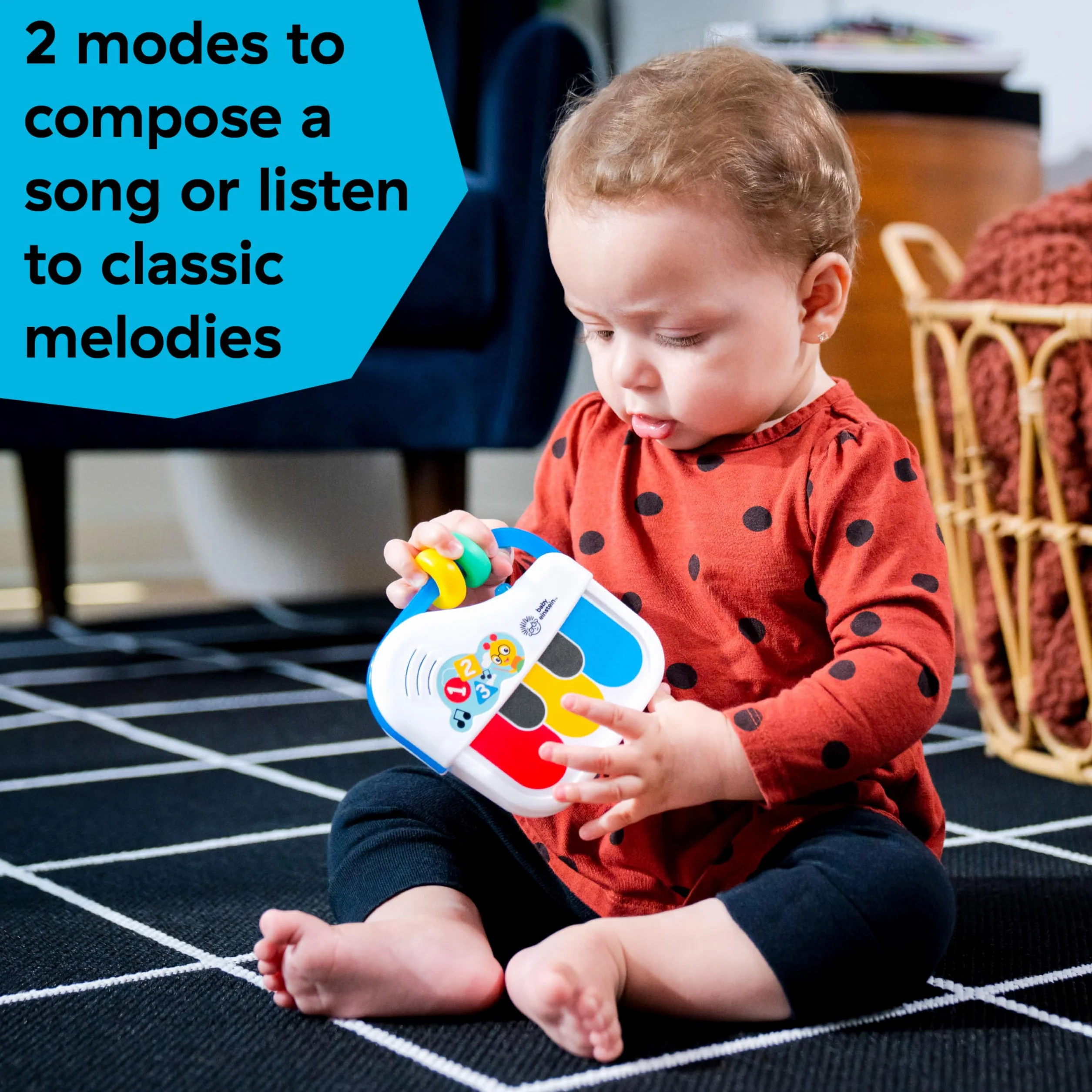 Baby Einstein Petit Piano Zabawka muzyczna, od 3 miesięcy