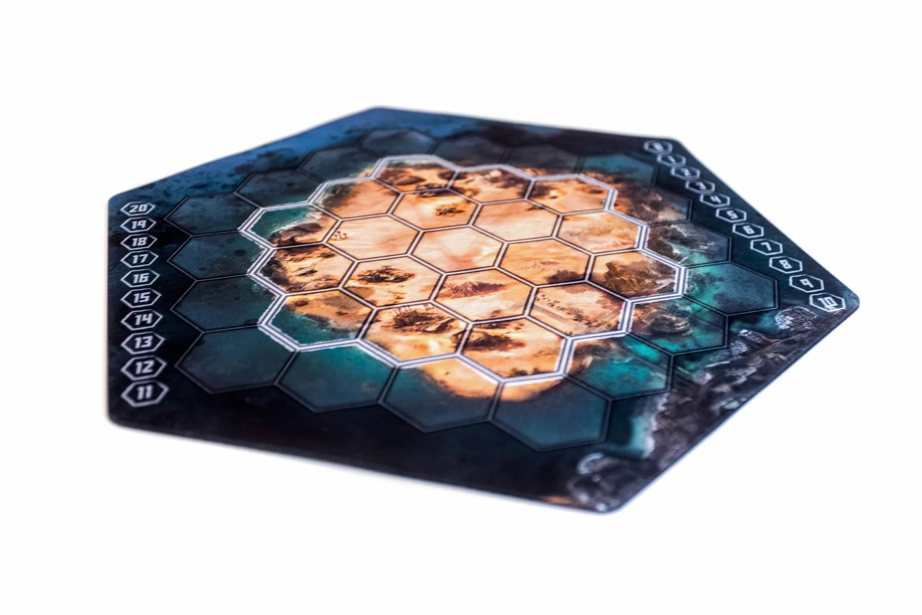 Gumowa mata kompatybilna z Neuroshima Hex 13" x 11,5" / 33cm x 29cm