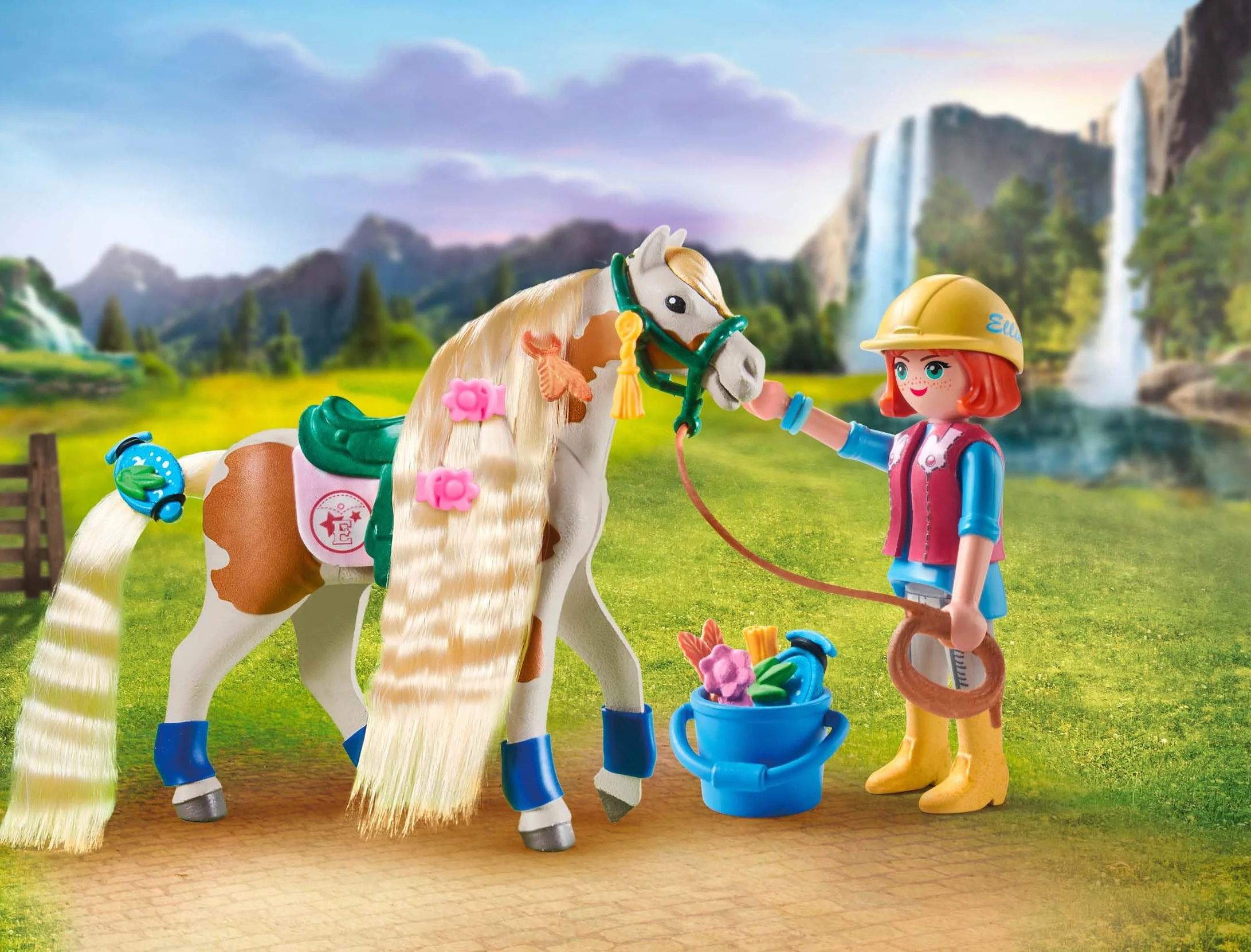PLAYMOBIL Horses of Waterfall 71639 Ellie z koniem, od 5 lat