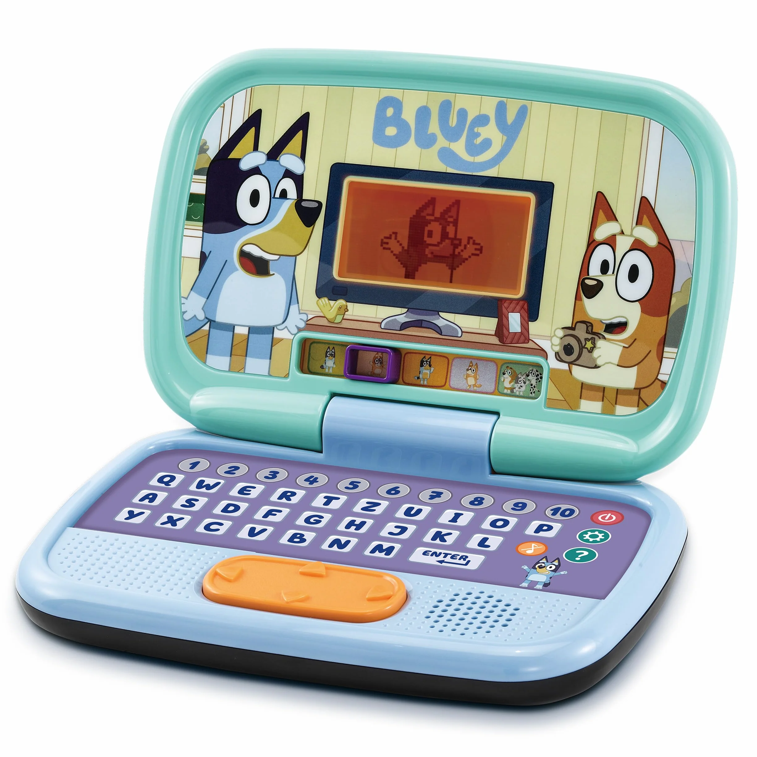 Bluey laptop edukacyjny wielokolorowy