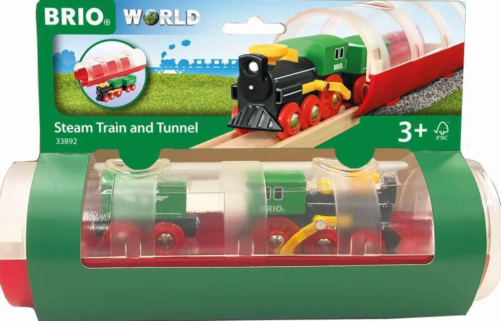 BRIO World - Tunnel Box Dampflokzug