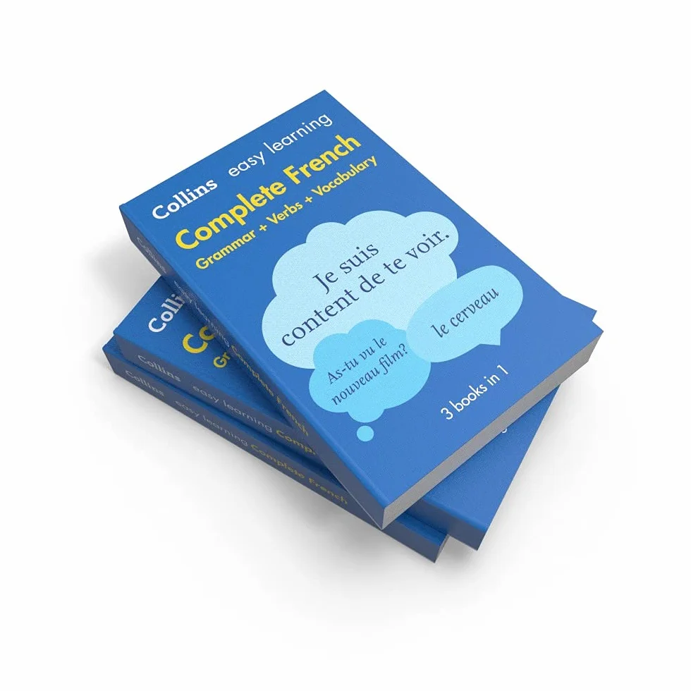 Easy Learning French Complete Grammar, Verbs and Vocabulary (3 books in 1): Trusted support for learning