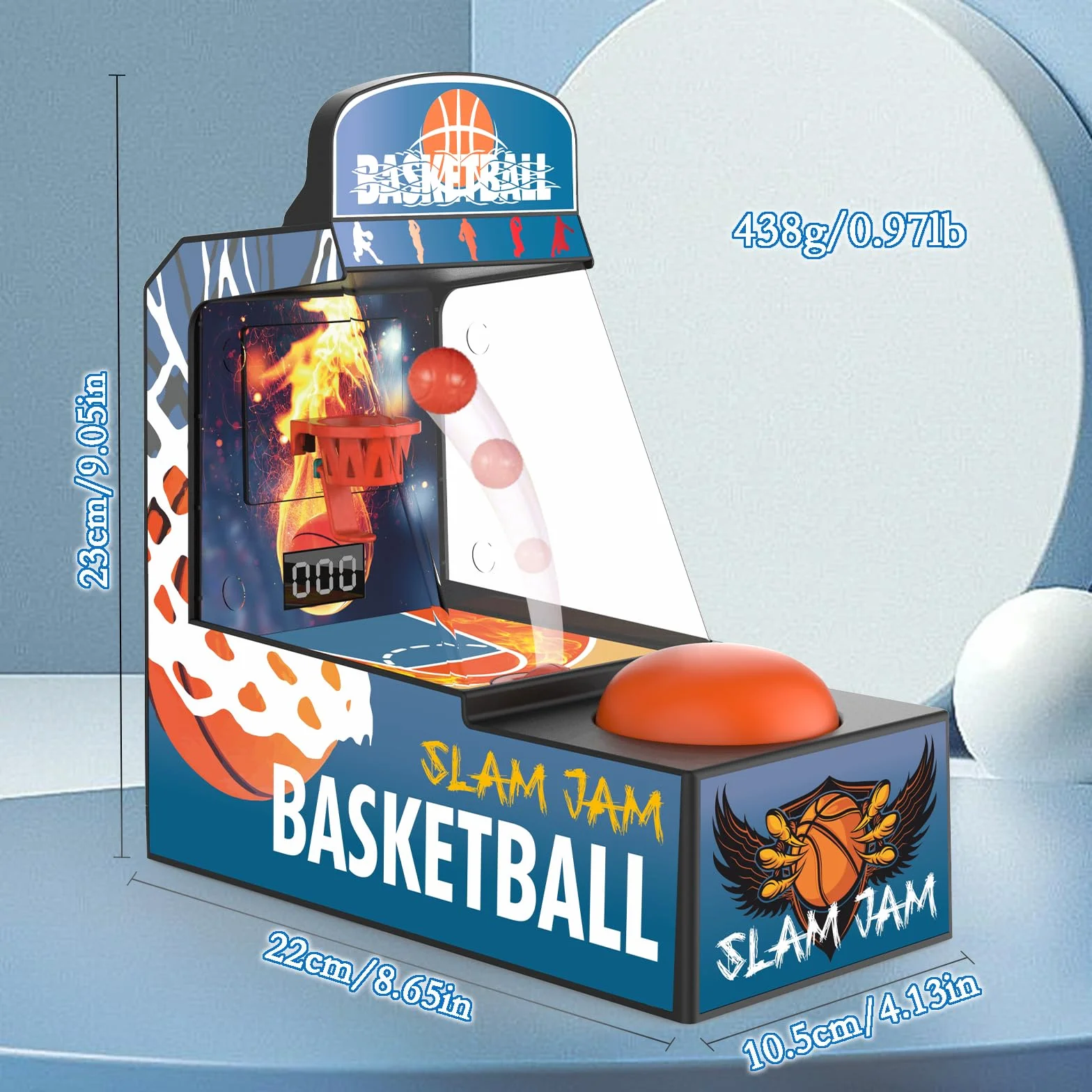 Arcade Tabop Indoor Basketball Shooting Game dla dzieci i dorosłych, mini gra zręcznościowa do koszykówki