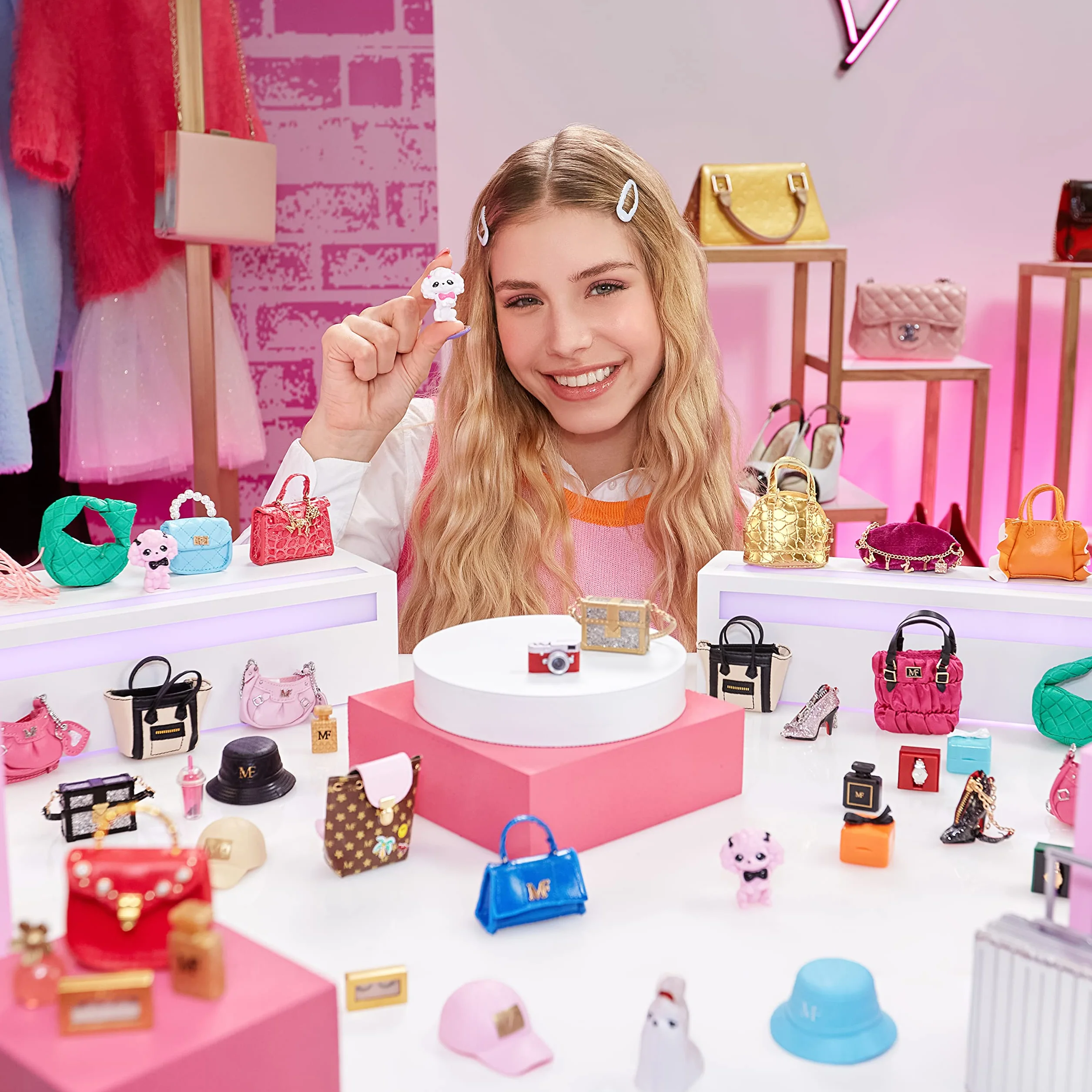 5 Surprise Mini Fashion Series 2 - Prawdziwe Tkaniny Modne Torby I Akcesoria Kapsuła Kolekcjonerska Zabawka (2 sztuki)