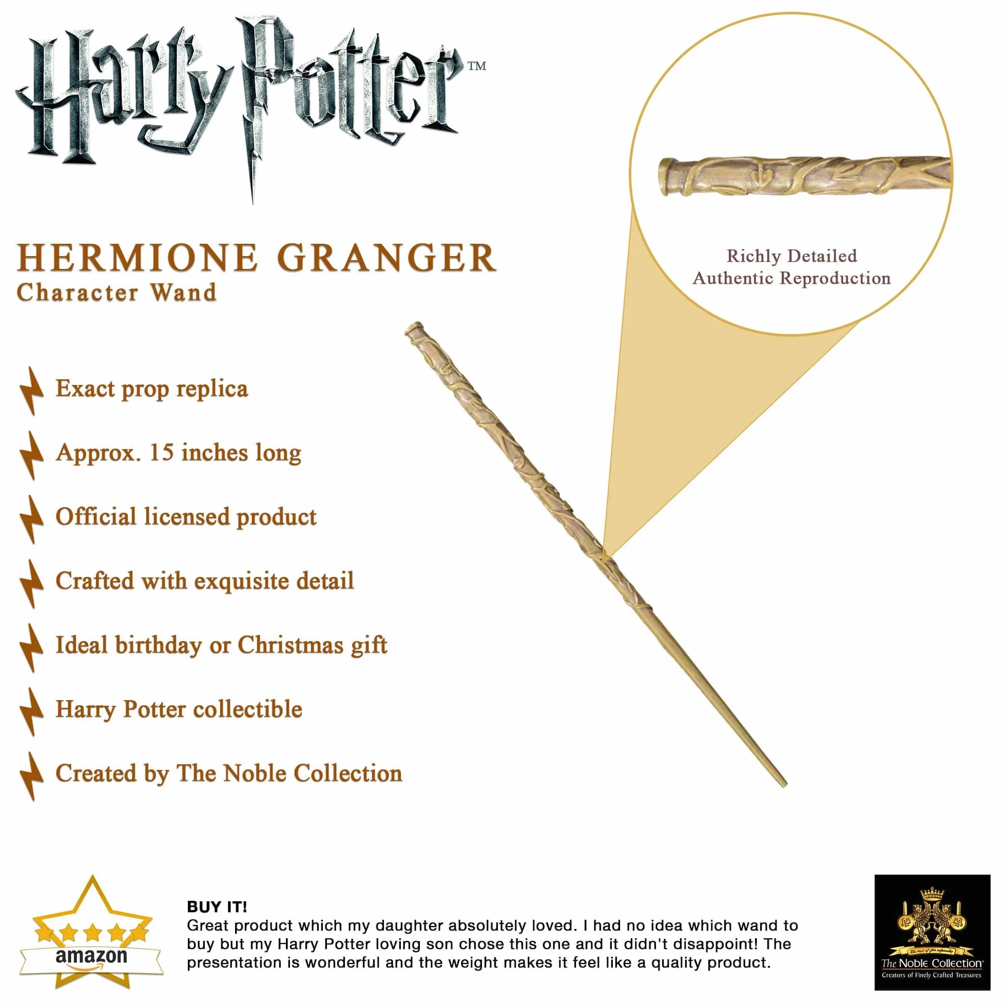 Różdżka Hermiona Granger 35 cm