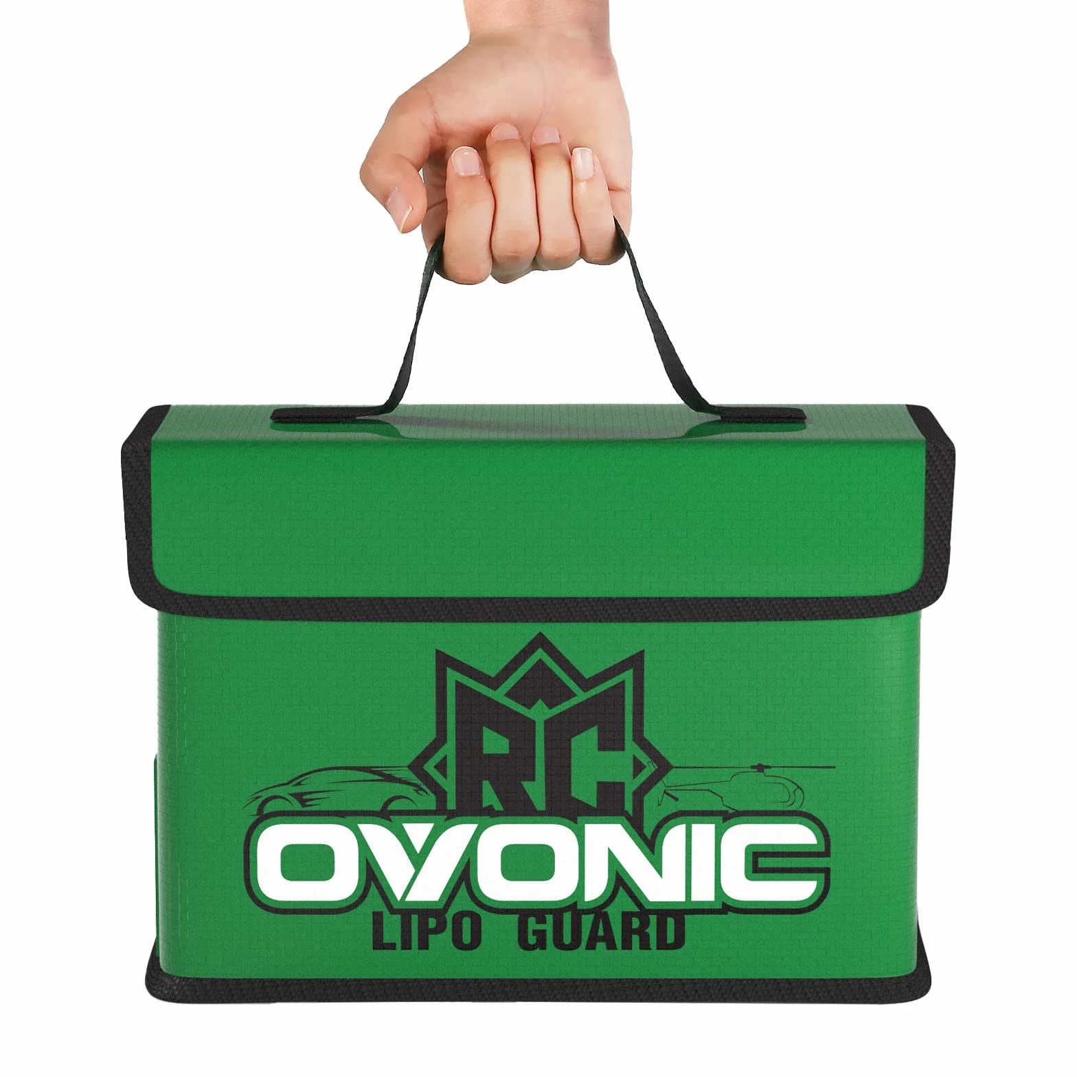 OVONIC Lipo Safe Bag Ognioodporna torba do przechowywania baterii Lipo o dużej pojemności do ładowania i przechowywania