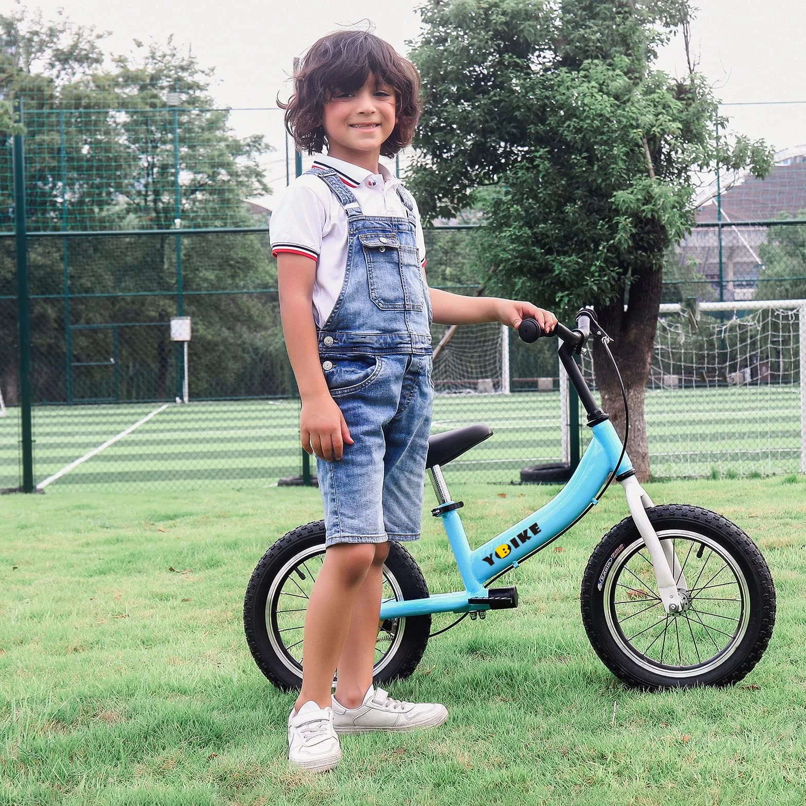 YBIKE Rower biegowy 2 w 1, podwójne zastosowanie rowerków biegowych dla dzieci i roweru dziecięcego, dla 2, 3, 4, 5, 6, 7 lat, 12, 14, 16 cali, z teorią treningu, hamulcem, pedałem