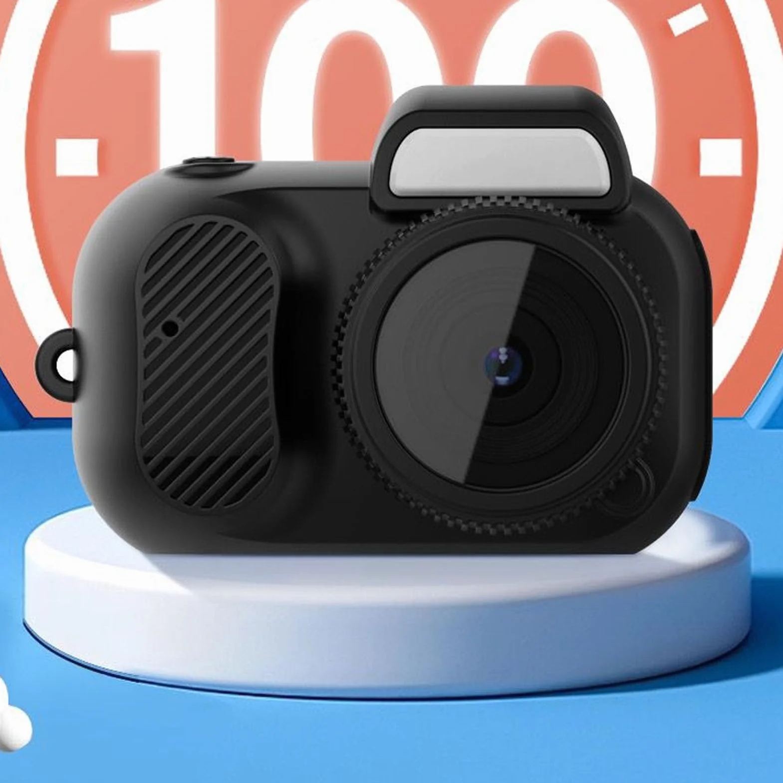 Mini Aparat Cyfrowy dla Dzieci, Kamera Wideo FHD 1080P 30fps z Ekranem 0,96 Cala, Mały Aparat z możliwością ładowania dla Studentów Nastolatki Dorośli Dziewczęta Chłopcy