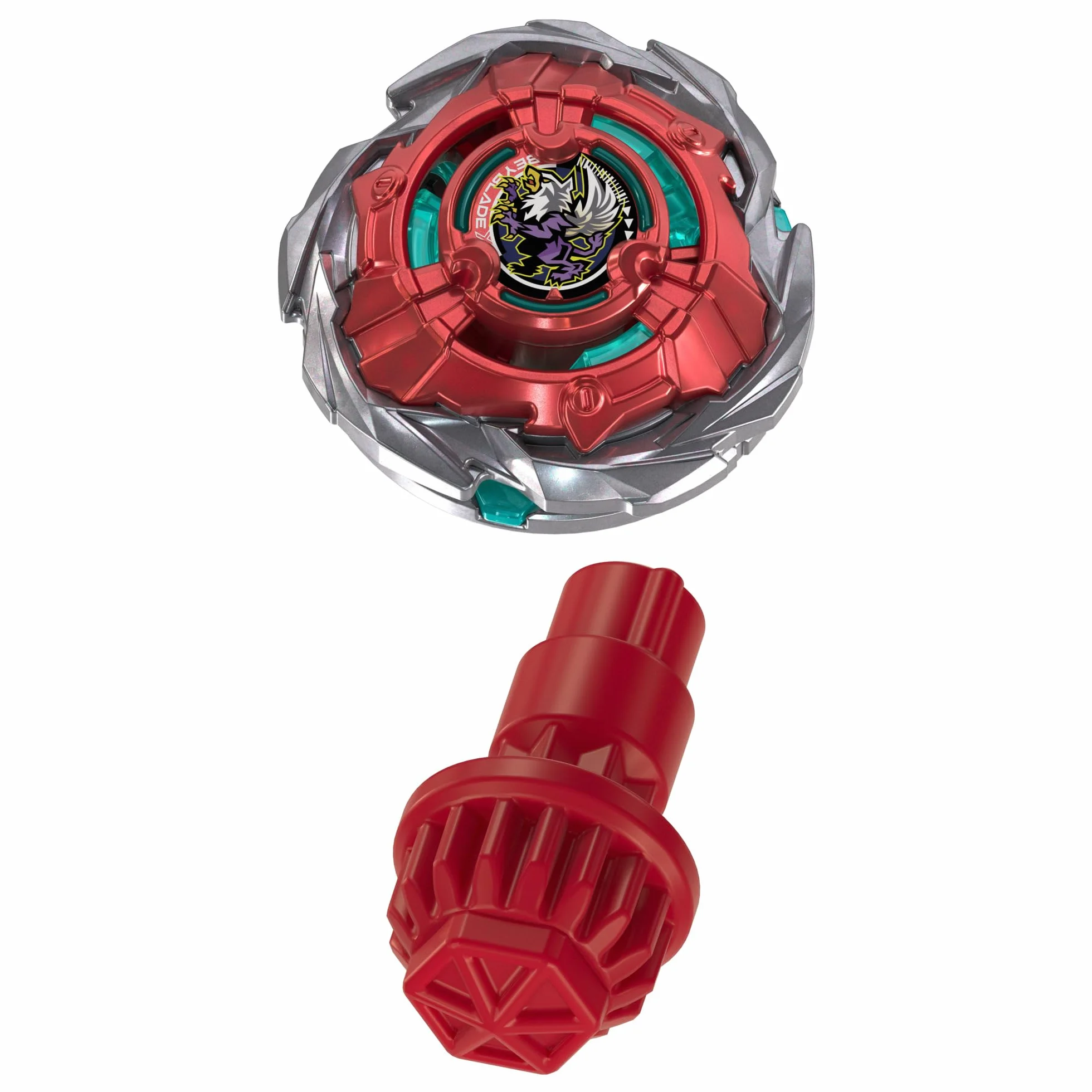Beyblade X Rocket Griffon H UX Infinity zestaw startowy z wyważonym bączkiem bey i wyrzutnią Takara Tomy, bączki, od 8 lat