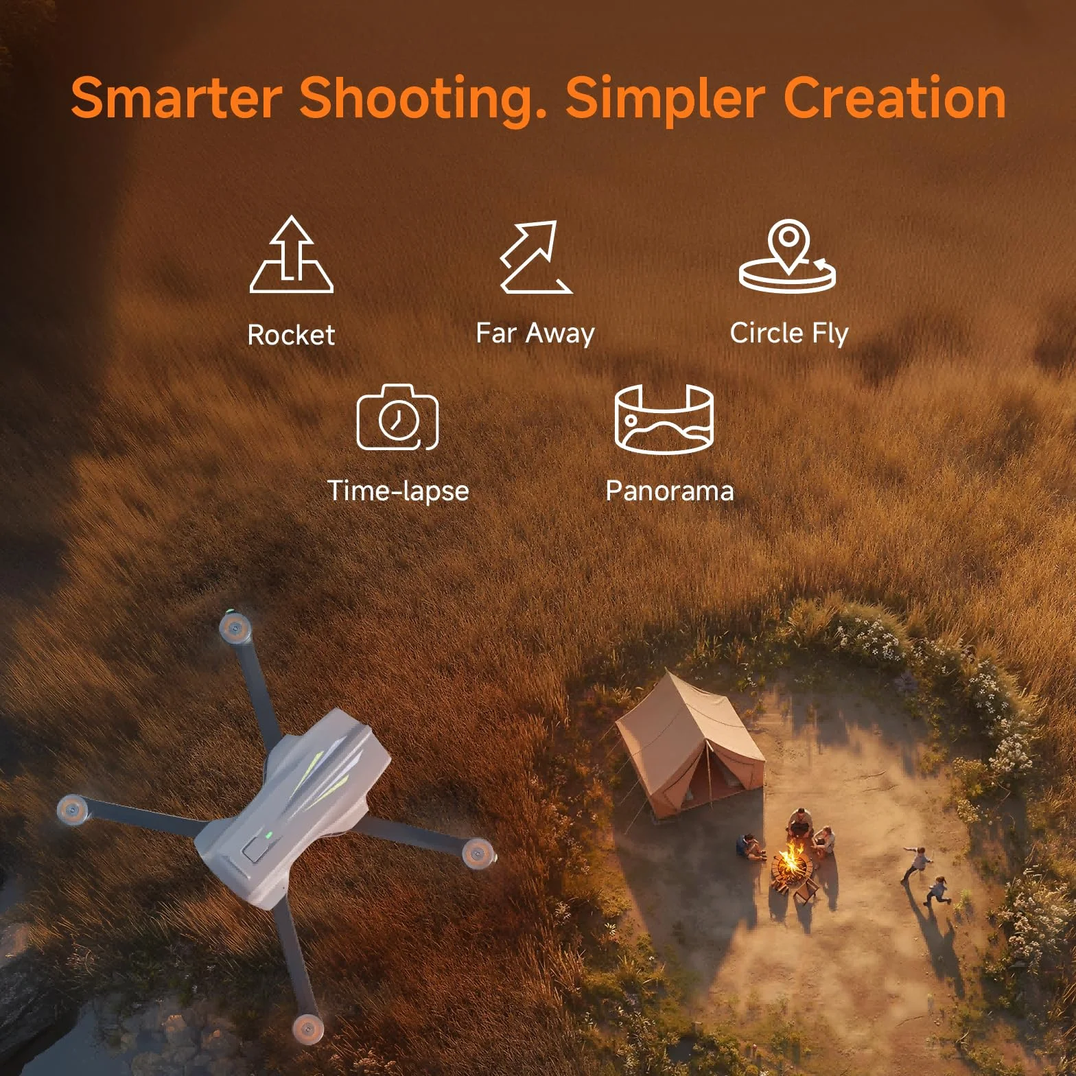 Ameta S20 Dron z Kamerą 4K Professional, Dron z GPS dla Dzieci i Dorosłych z Automatycznym Powrotem, 50 Minutowym Czasem Lotu, Trybem Inteligentnym, Sterowaniem Gestami, Wadze Poniżej 249g