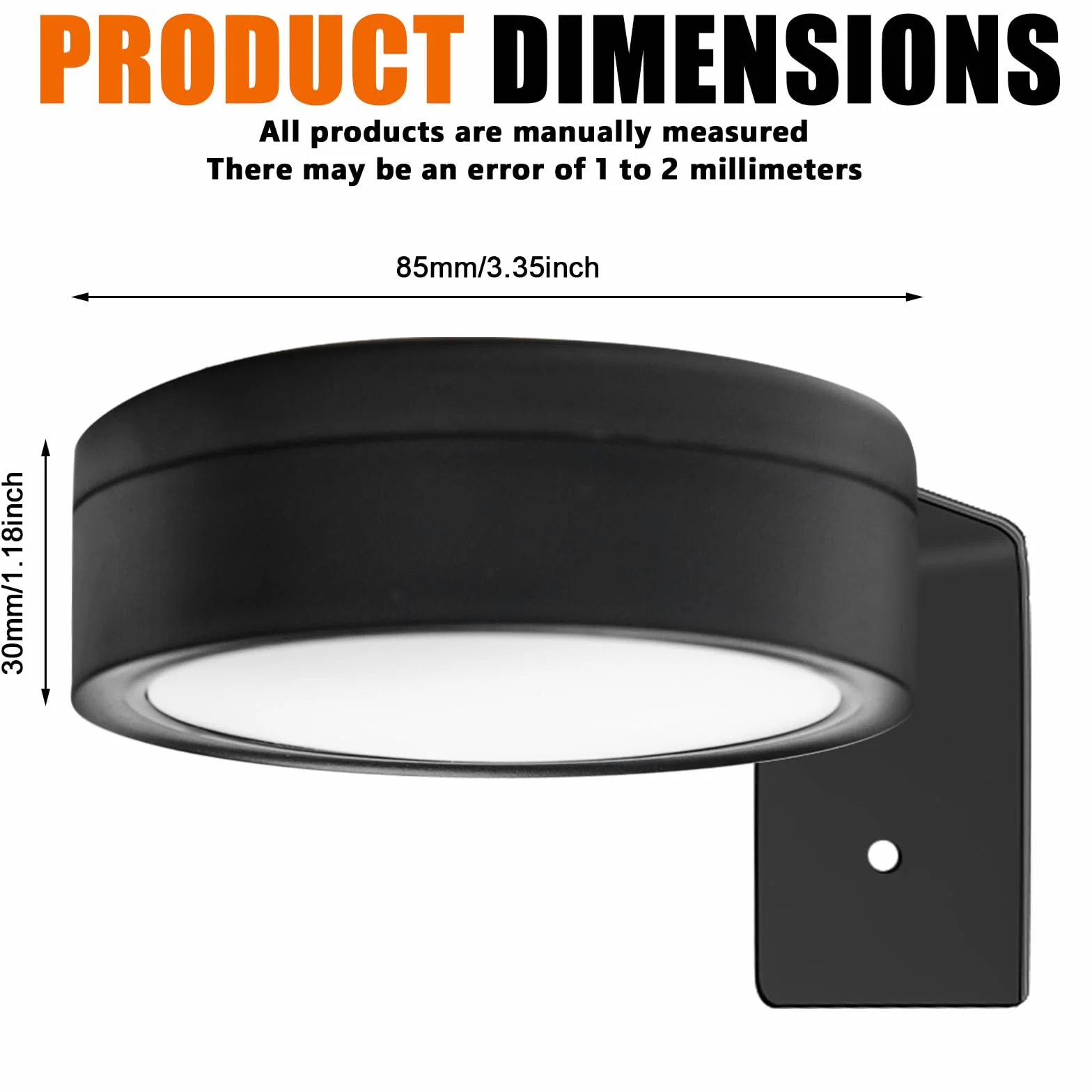 GOMETY Zestaw 4 lamp ściennych z pilotem zdalnego sterowania, lampa ścienna LED, 3 tryby kolorów, możliwość ściemniania, ramka na zdjęcia, magnetyczne oświetlenie witryny