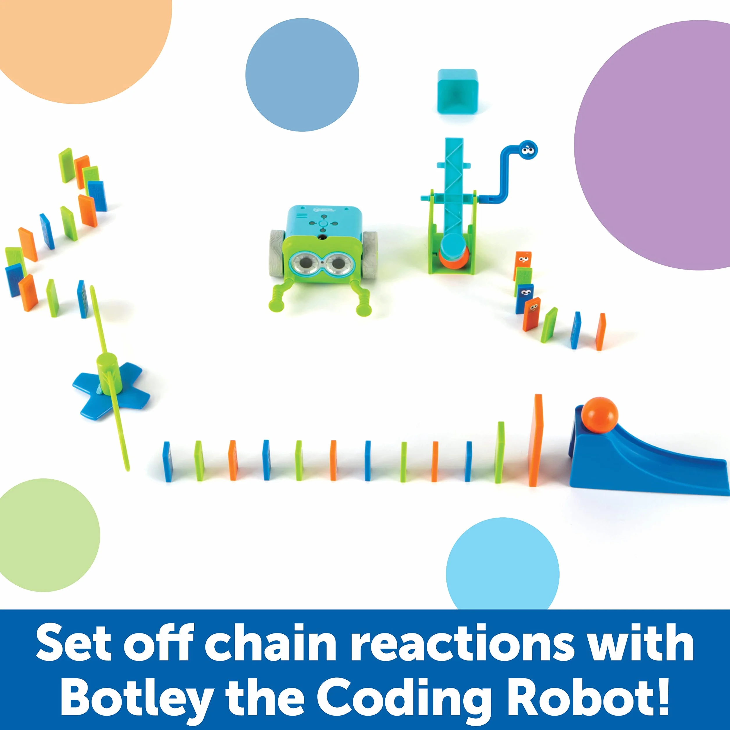 Learning Resources Botley The Kodowanie Robot Akcja Wyzwanie Accessory 40-Kawałek Zestaw