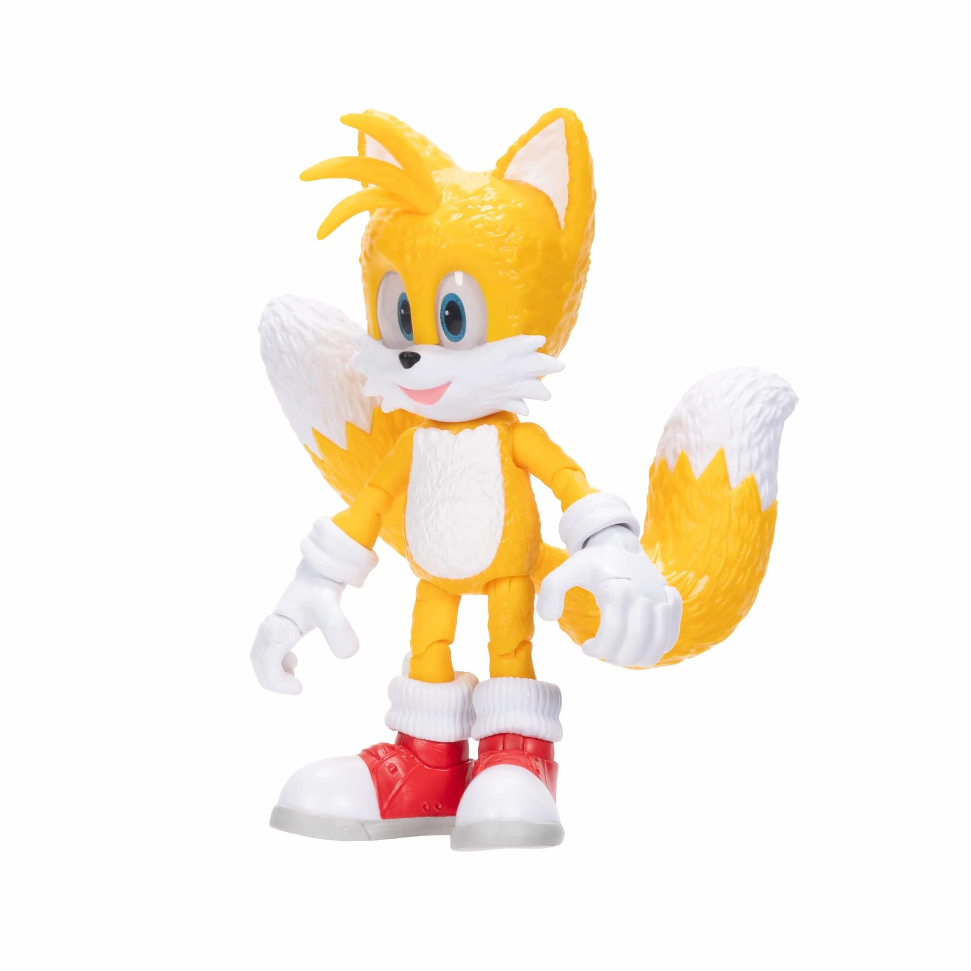 Sonic The Hedgehog Sonic 3 Movie Tails kolekcjonerska figurka Jakks Pacific 13 cm wysoko przegubowa oficjalna licencja