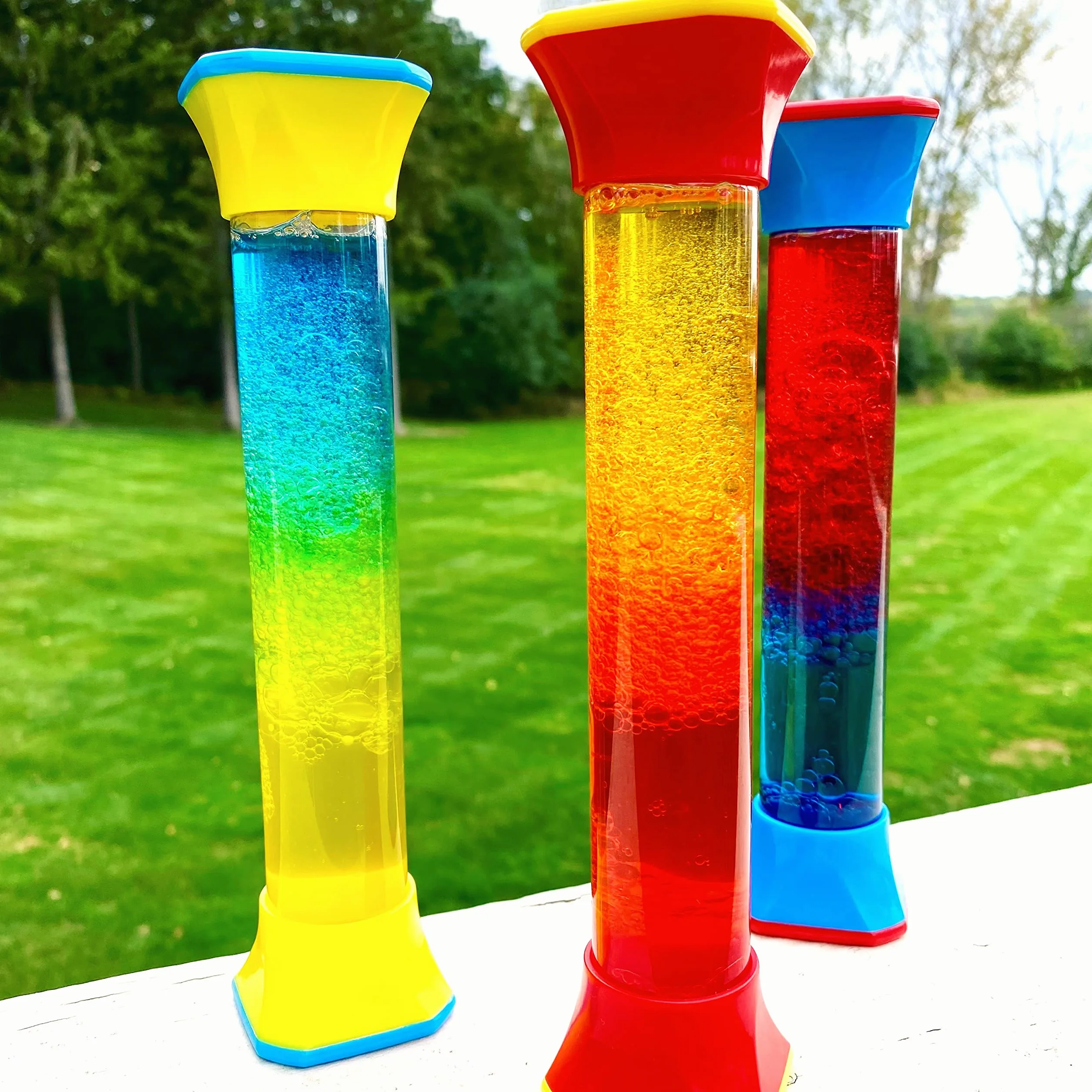 Learning Resources 93386 COLORMIX Sensory Tubes, Multicoloured, 8 x 7 x 2 inches