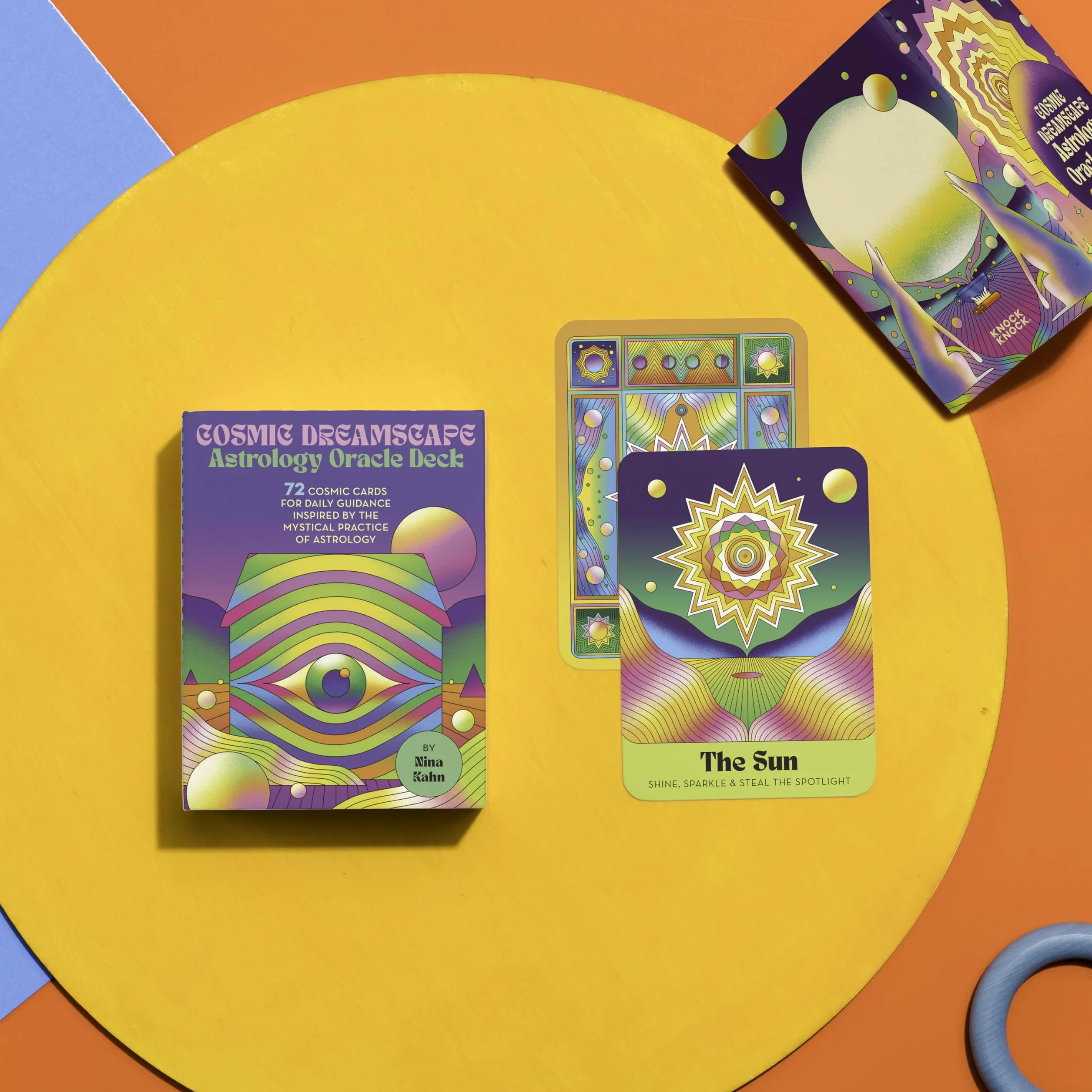 Knock Knock Cosmic Dreamscape Astrology Oracle Deck: 72 Cosmic Cards for Daily Guidance Inspired by the Mystical Practice of Astrology