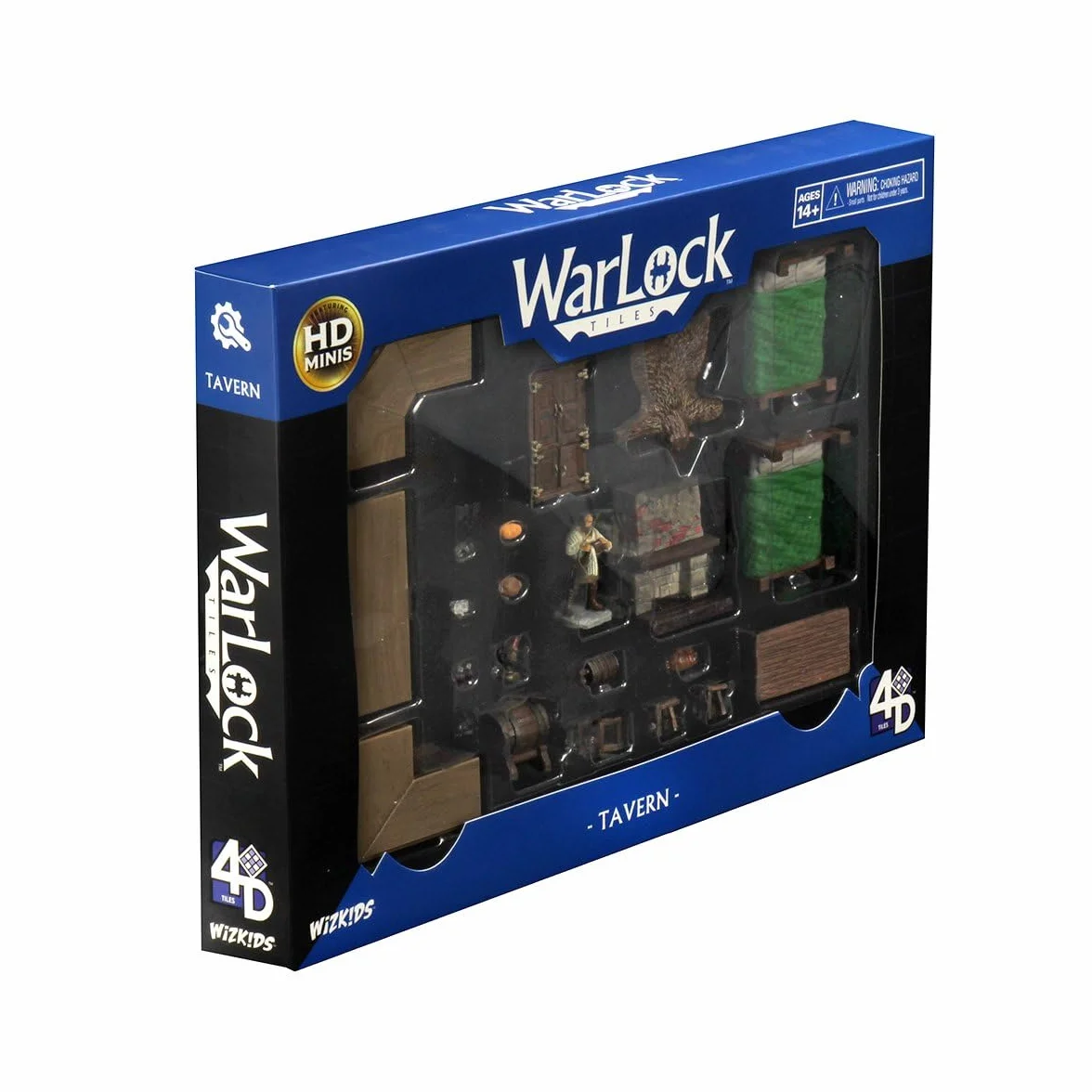 Wiz Kids LLC , Warlock Tiles: Accessory-Tavern , Accessory , Ages 14+