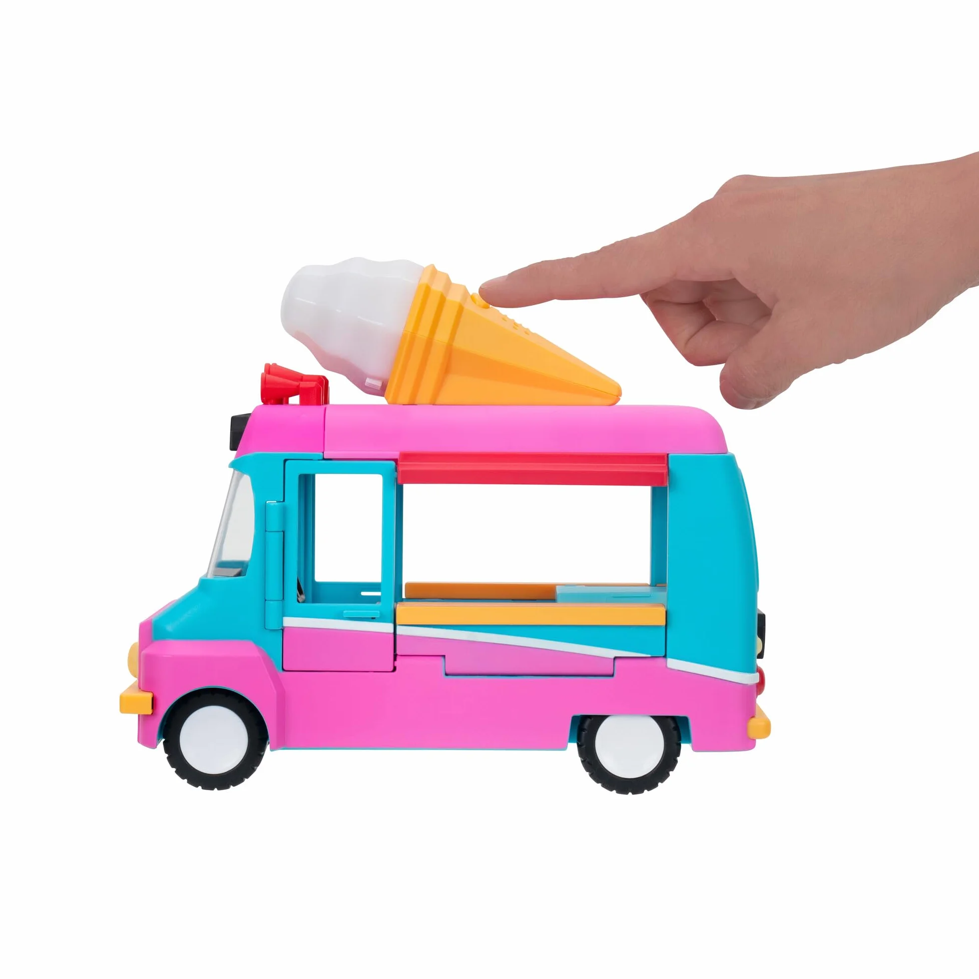 Adopt Me! Ice Cream Truck - Transforming Vehicle with Lights and Sound - Najlepsza gra online - Ekskluzywny wirtualny kod przedmiotu w zestawie
