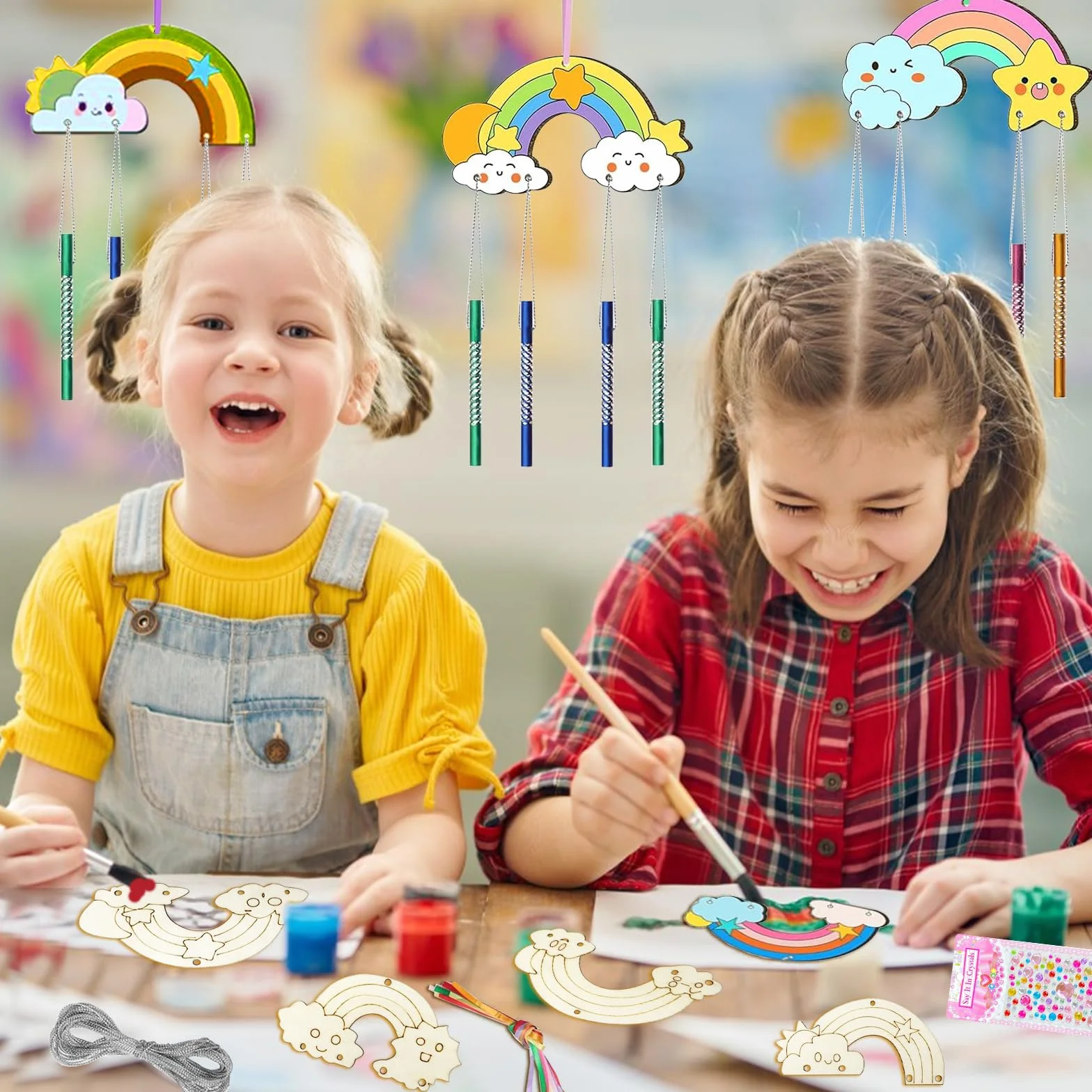Zestaw 12 Rainbow Carillion Wiatr dla dzieci