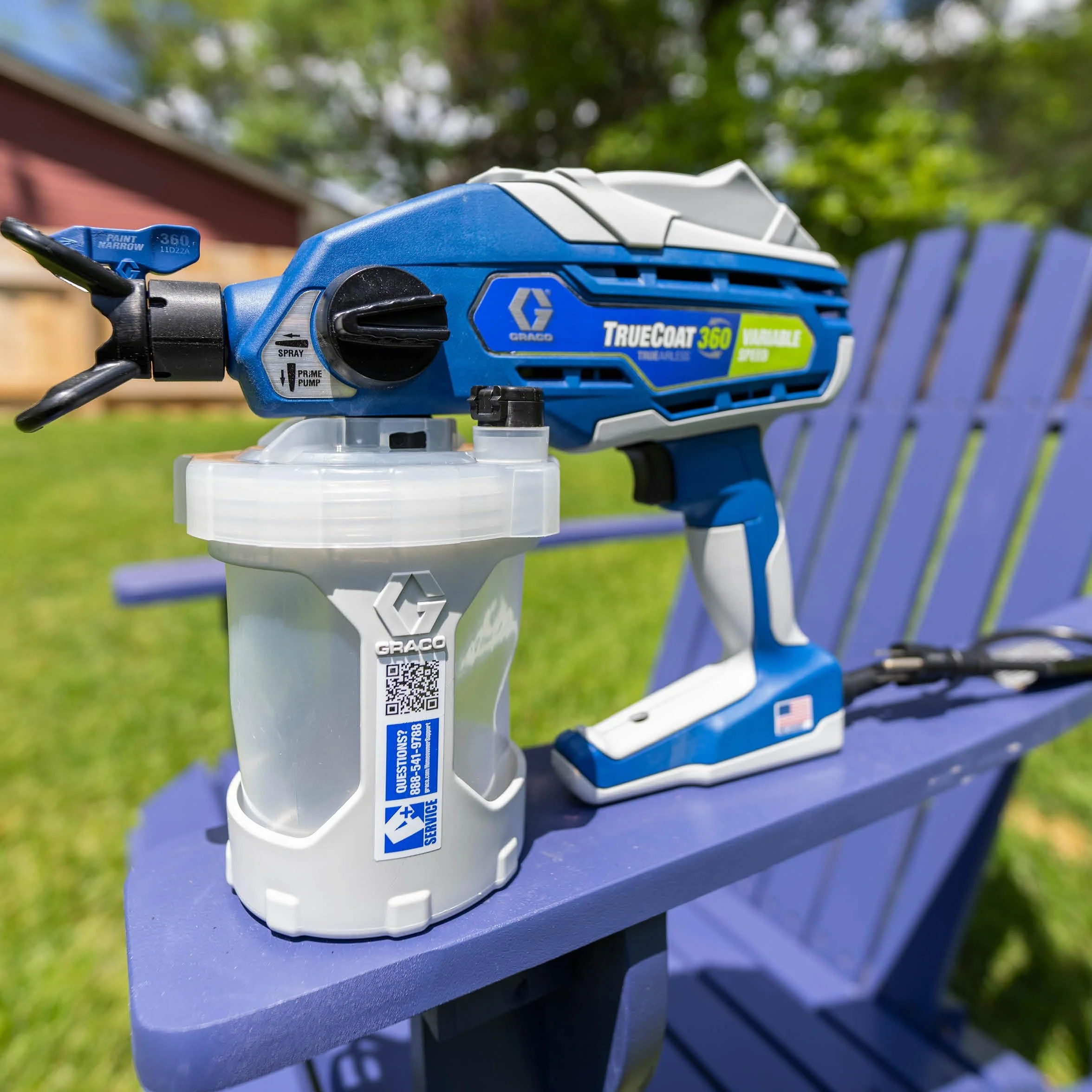 Magnum by Graco 26D527 TrueCoat 360 Variable Speed - Ręczne, przewodowe Airless system natryskowy, Model UE, użytku domowego, do małych dekoratorskich projektów (maks. ciśnienie 138 bar)