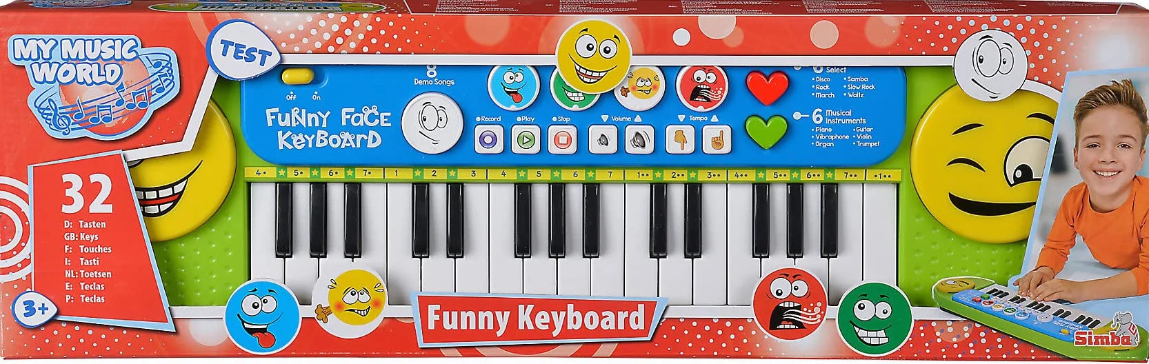 My Music World Funny Keyboard