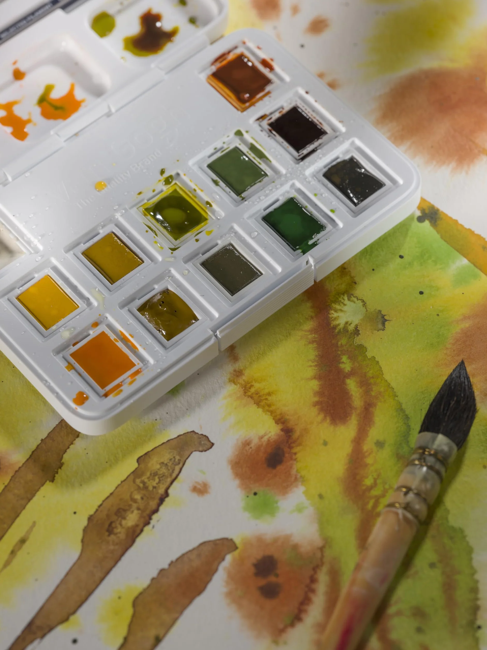 Kieszonkowe Akwarela Kieszeni Van Gogh-Cienie Natura