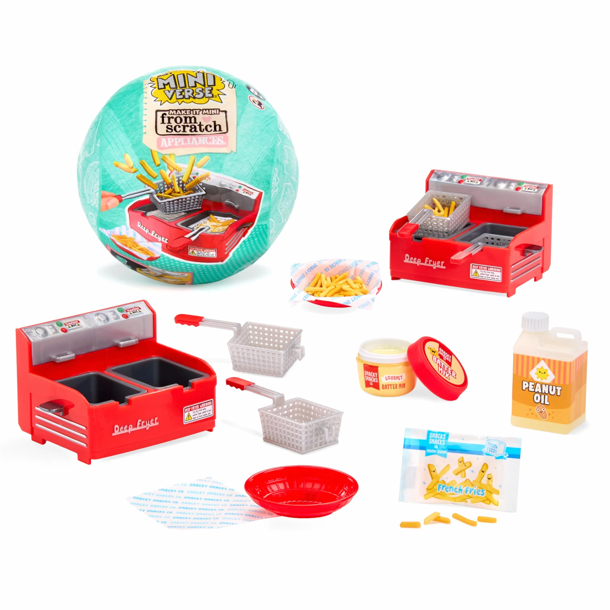 MGA's Miniverse Make It Mini From Scratch Appliances Series 3 - Działające Mini Urządzenia, Zestaw DIY z Żywicy dla Dzieci 8+