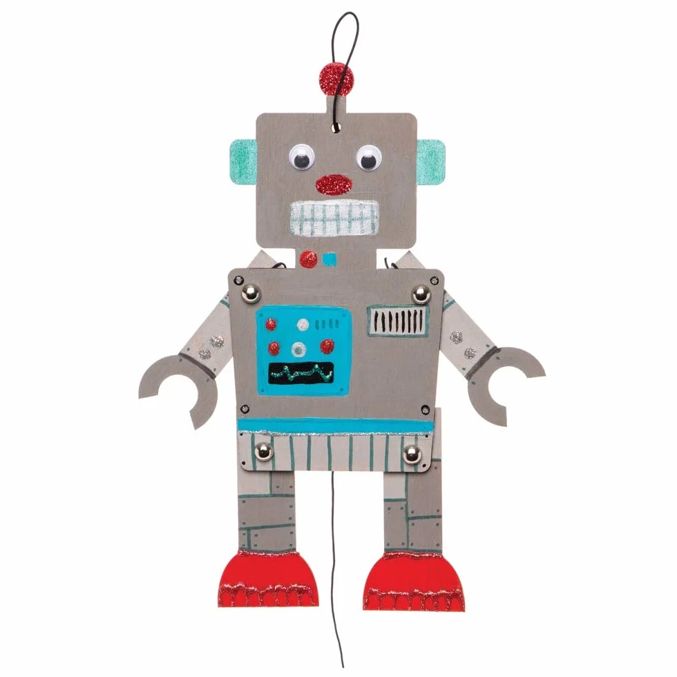 Robot drewniane laleczki (4 sztuki)