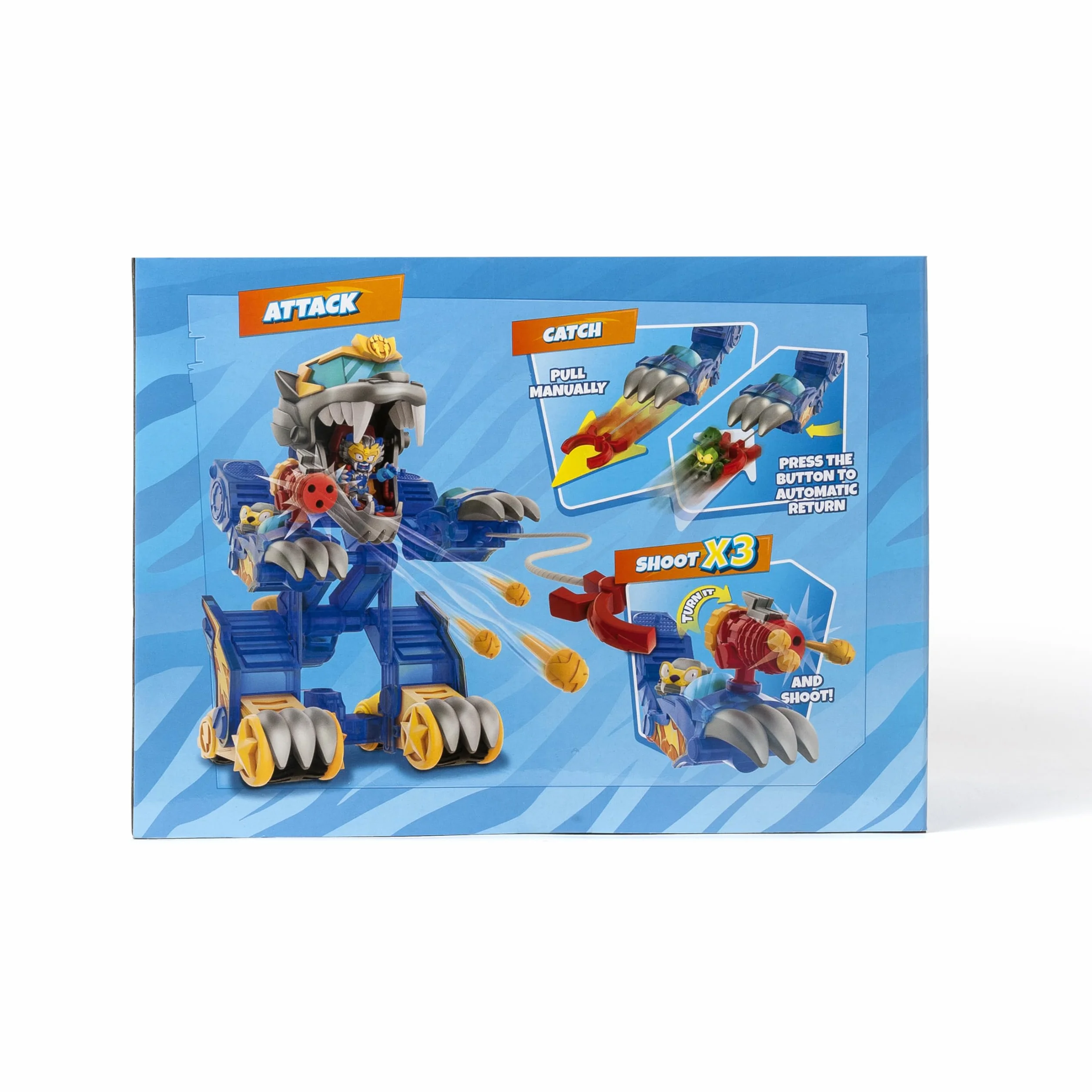 SUPERTHINGS Wild Tigerbot Kazoom Energy – Transformable Robot Tiger. Robot przekształca się w pojazd. Zawiera ekskluzywne 1 Wild Kid i 1 Wild SuperThing. Ekskluzywny Amazon