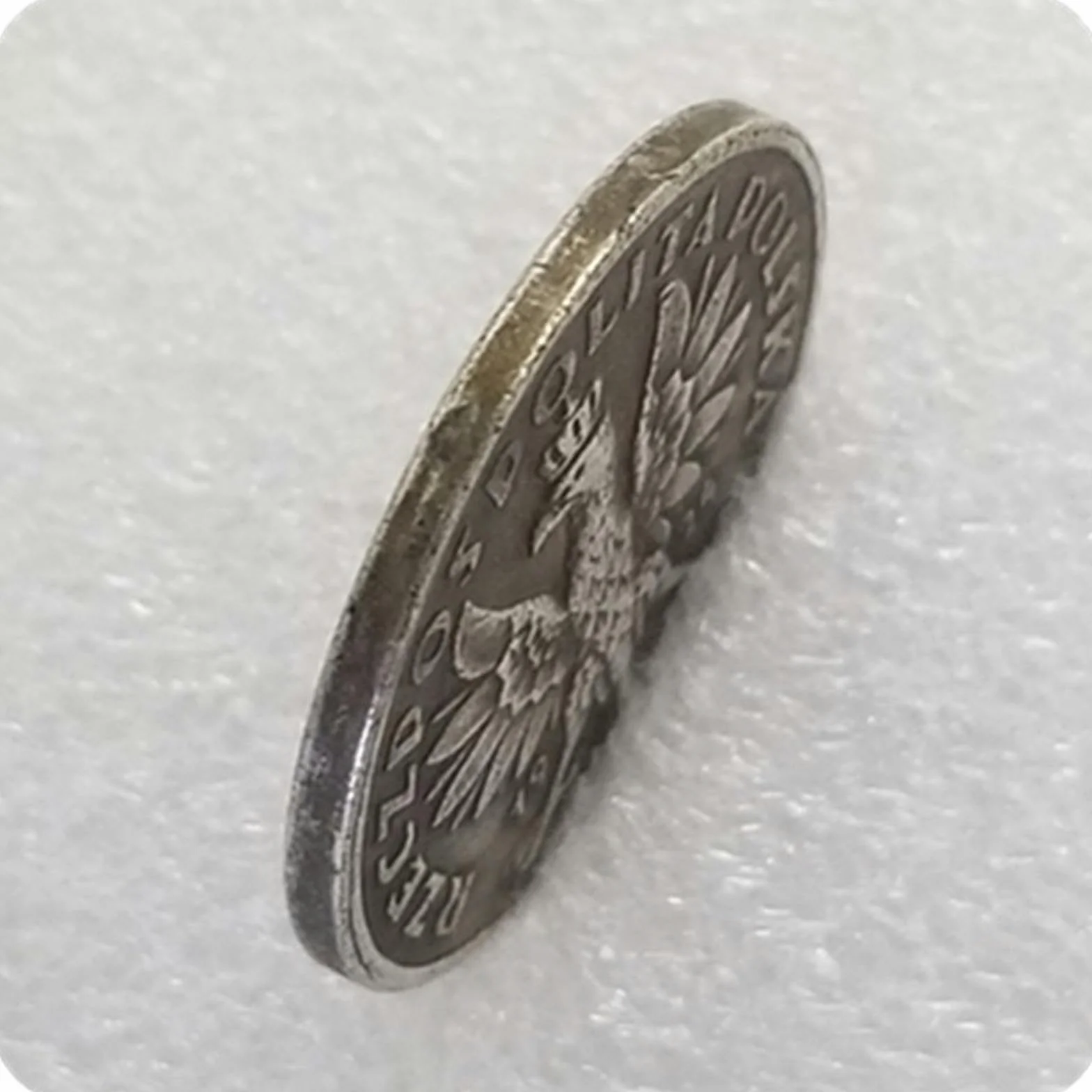 1924 Złote Polska Moneta Srebrna Starożytne Rzemiosło 1 ZLOTE