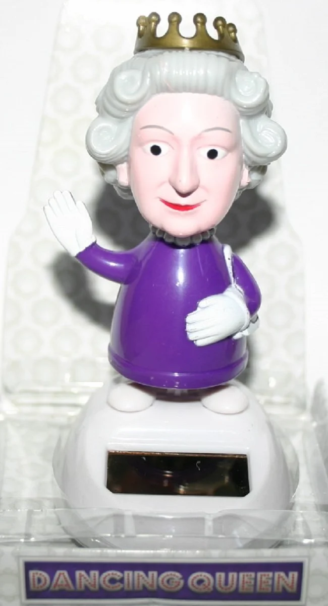 Puckator The Dancing Queen FF30 figurka solarna, 6,5 x 6 x 10 cm