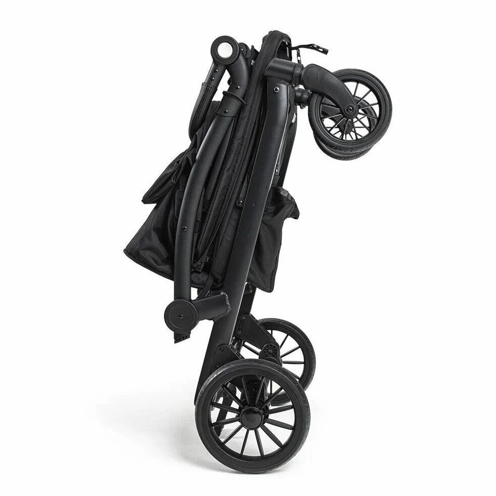 Wózek składany KETTLER COMPACT w kolorze antracytowym | Składany z daszkiem | Wielofunkcyjny | Wytrzymały | Nośność 70 kg | Oszczędność miejsca | Pasy bezpieczeństwa | Wózek dla maksymalnie 2 dzieci