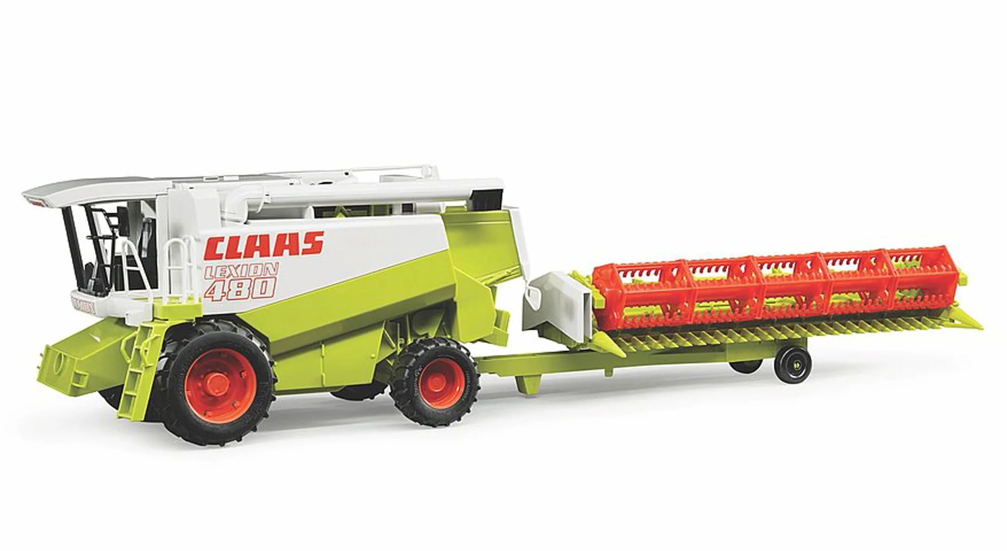 bruder 02120 - Kombajn Claas Lexion 480 - 1:20 Pojazd, Farma, Rolnictwo, Ciągnik, Pojazd, Maszyna żniwna, Praca w polu, Zabawka