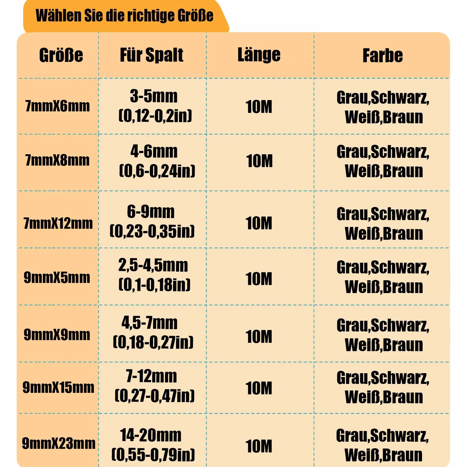 Uszczelka samoprzylepna, listwa uszczelniająca, wiatroszczelna, pyłoszczelna, do drzwi przesuwnych, okien, garderoby, szczotka uszczelniająca, 10 m