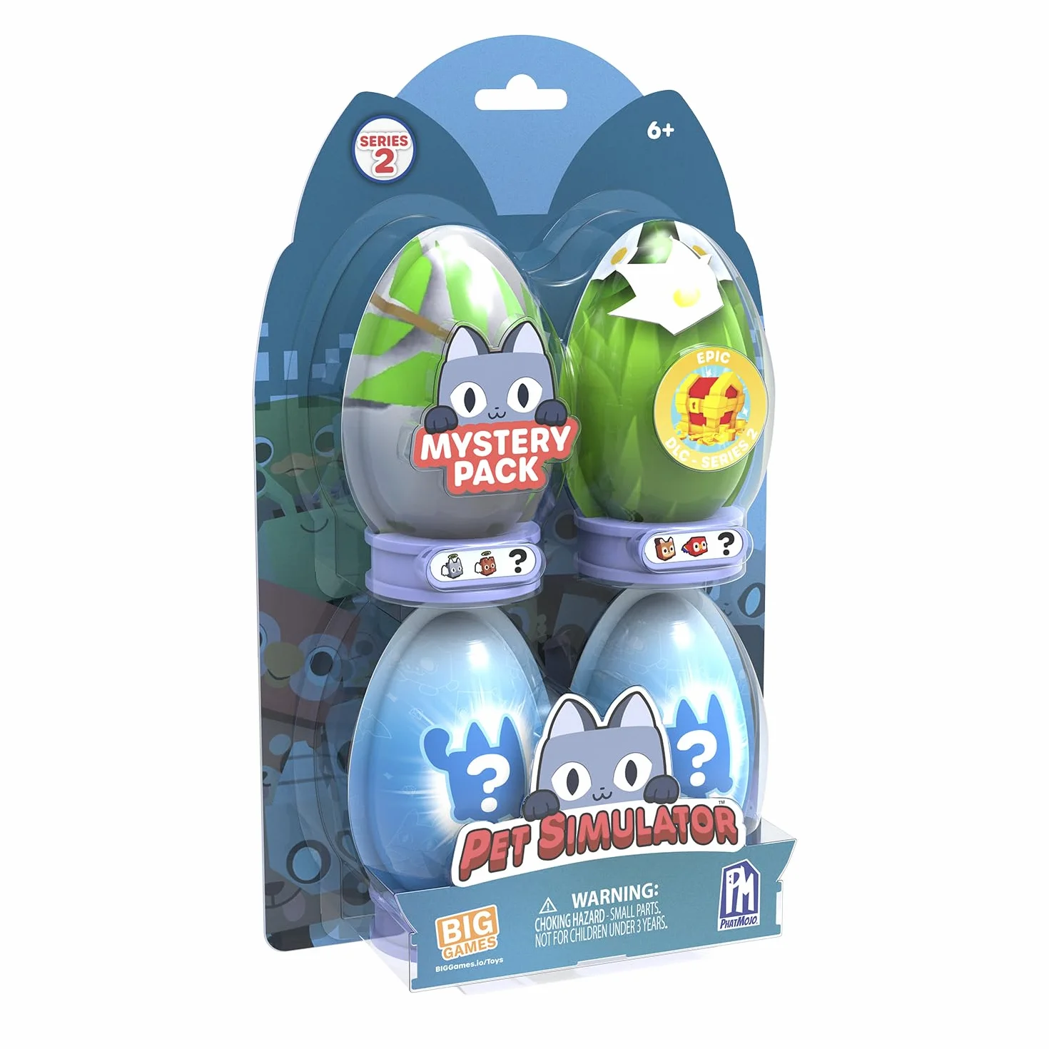 Pet Simulator - Core Minifigure 4-pak - Wave 2