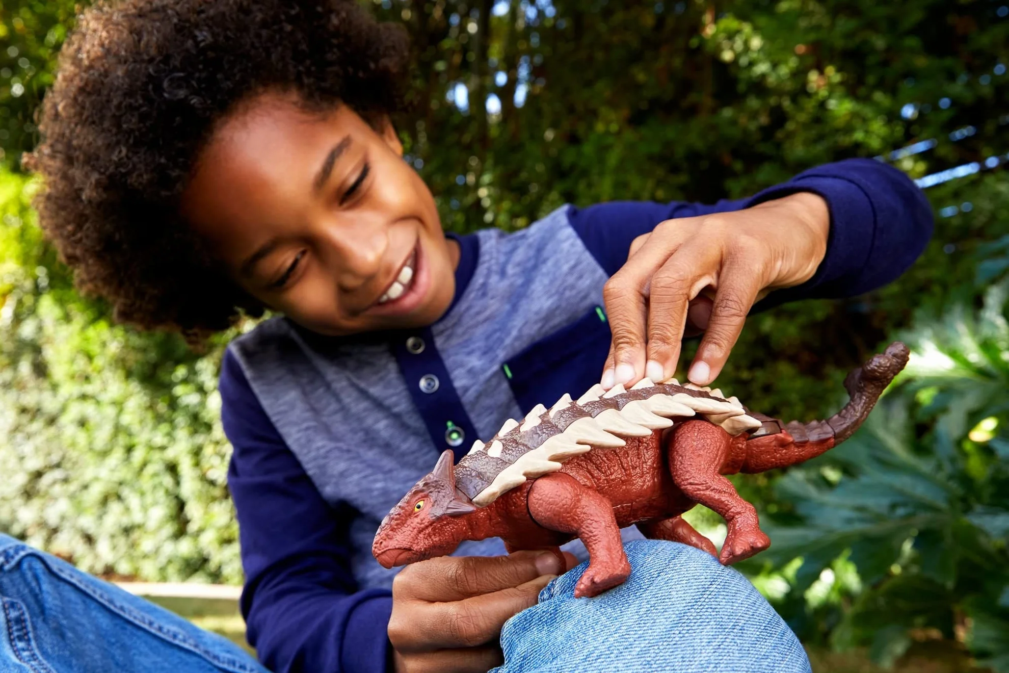 Jurassic World Ankylozaur Dziki ryk Figurka dinozaura HDX36