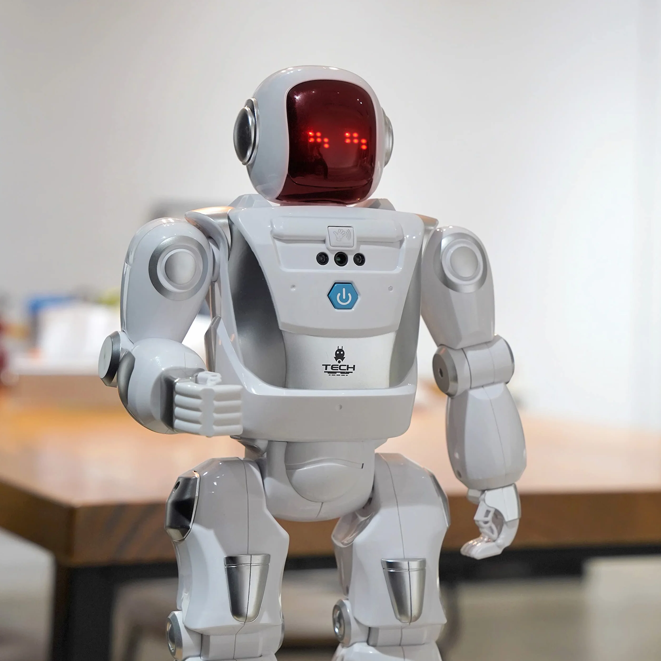 Programme SilverLit-A-Bot X | Gigantyczne interaktywne spacery na dużą skalę, szybowanie, tańczący robot zabawkowy z 48 poleceniami, mimika twarzy LED i fajne dźwięki, roboty dla dzieci w wieku 5+