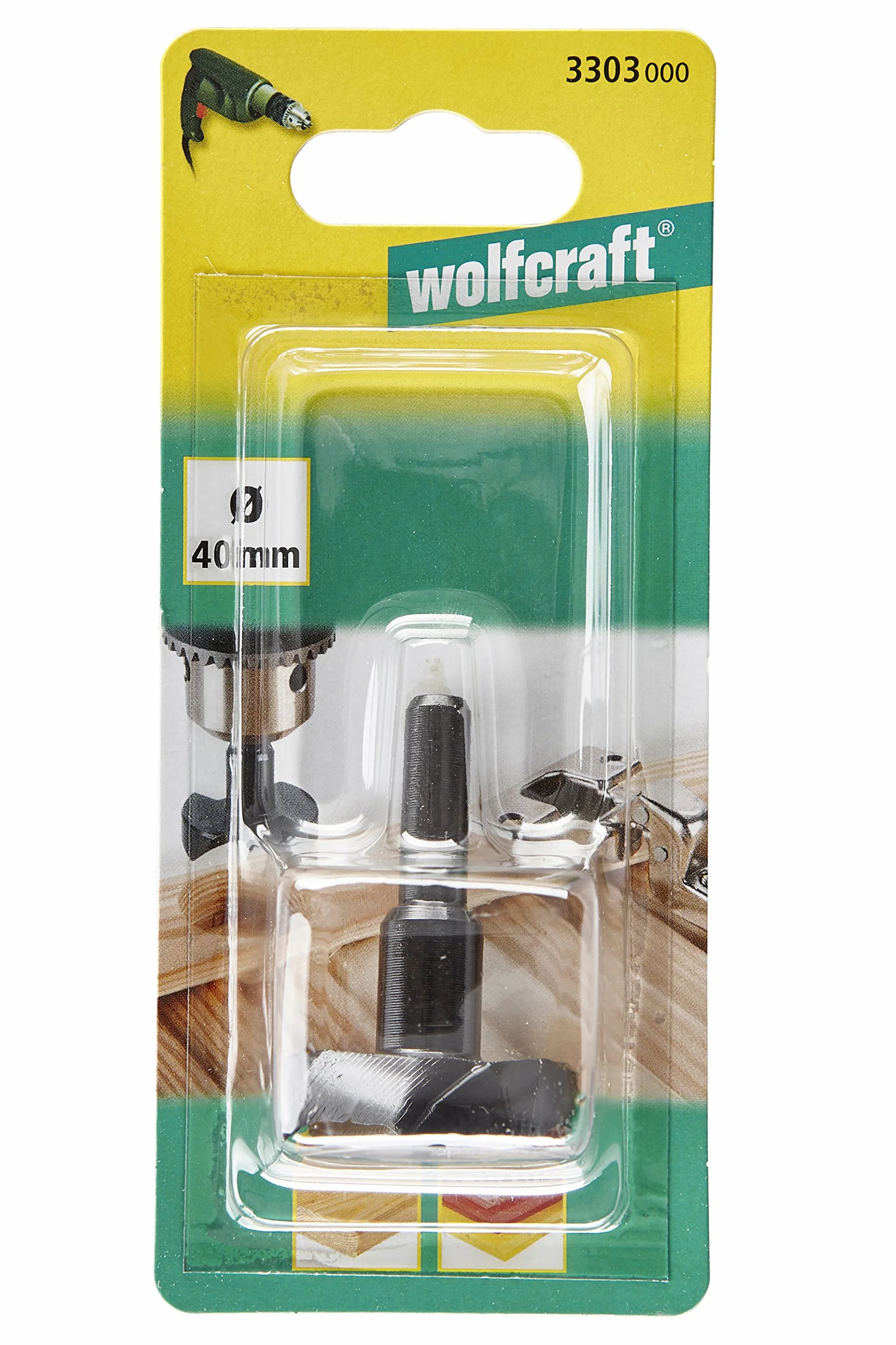 1 wiertło cylindrowe WS ø40x53mm